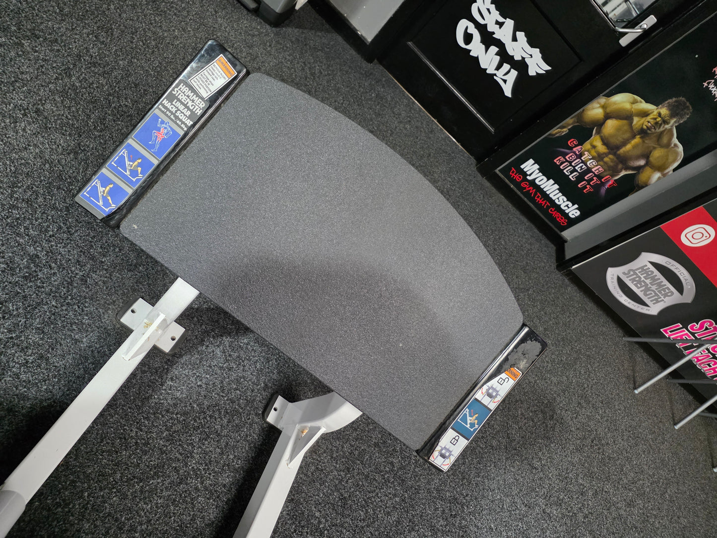 Hammer Strength Hack Squat Machine Commercial Gym Equipment