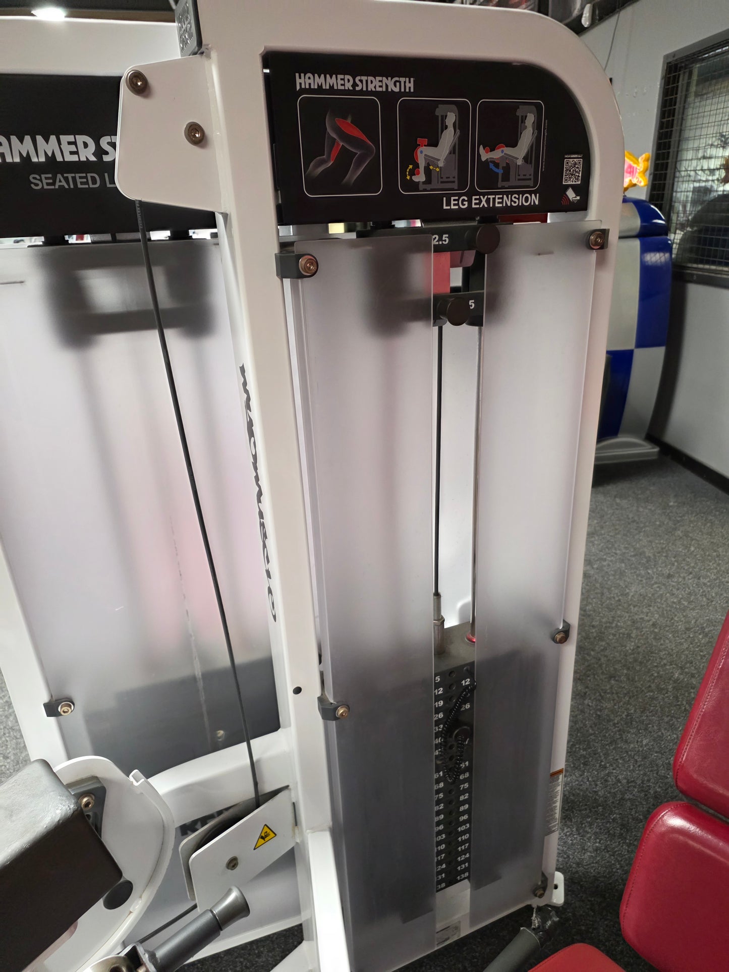 Hammer Strength Leg Extension Machine Commercial Gym Equipment
