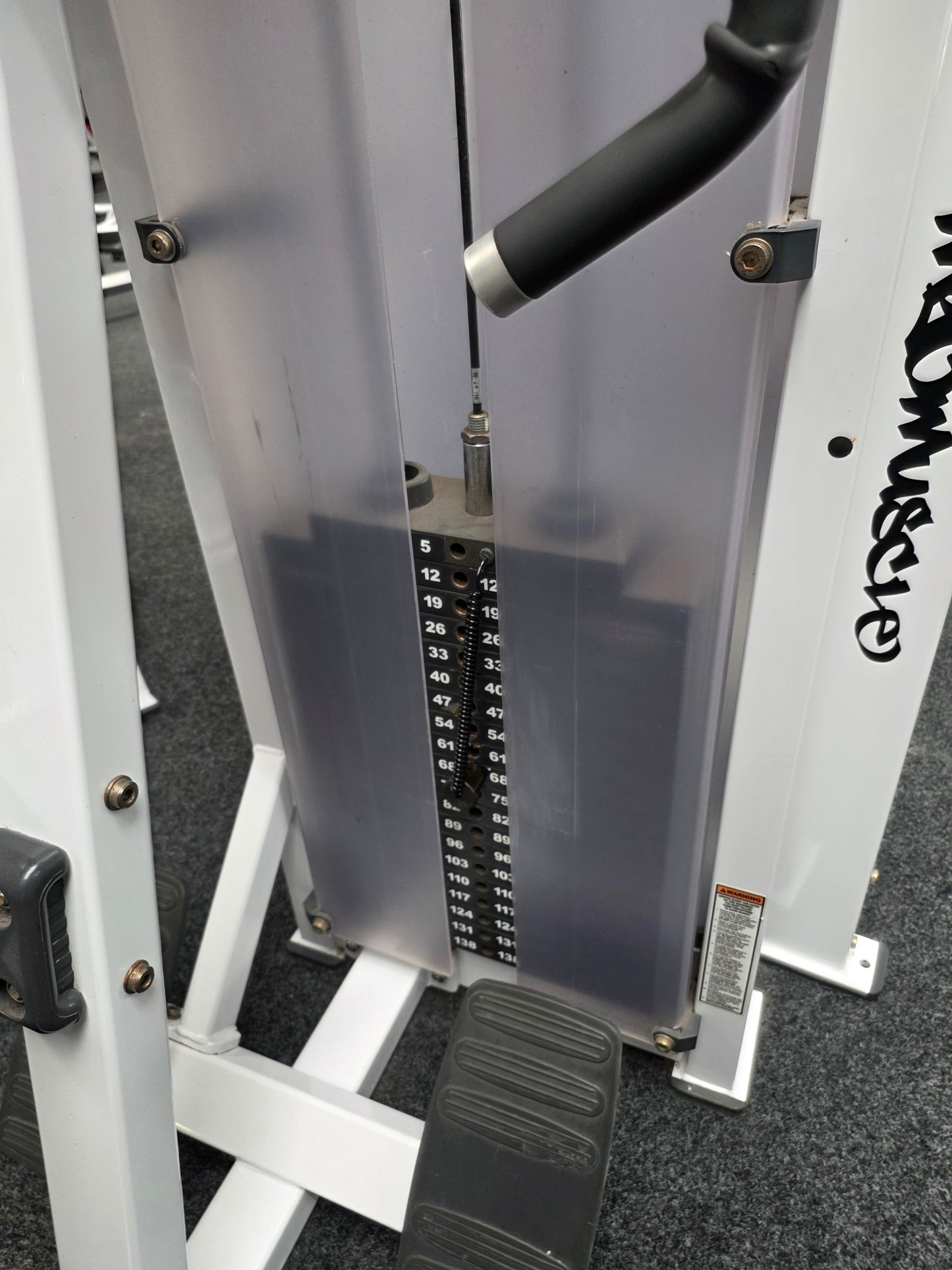 Hammer Strength Back Row/Delt Machine Commercial Gym Equipment