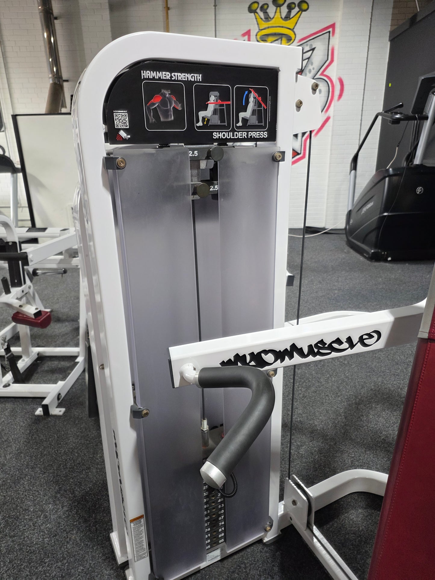 Hammer Strength Shoulder Press Machine Commercial Gym Equipment