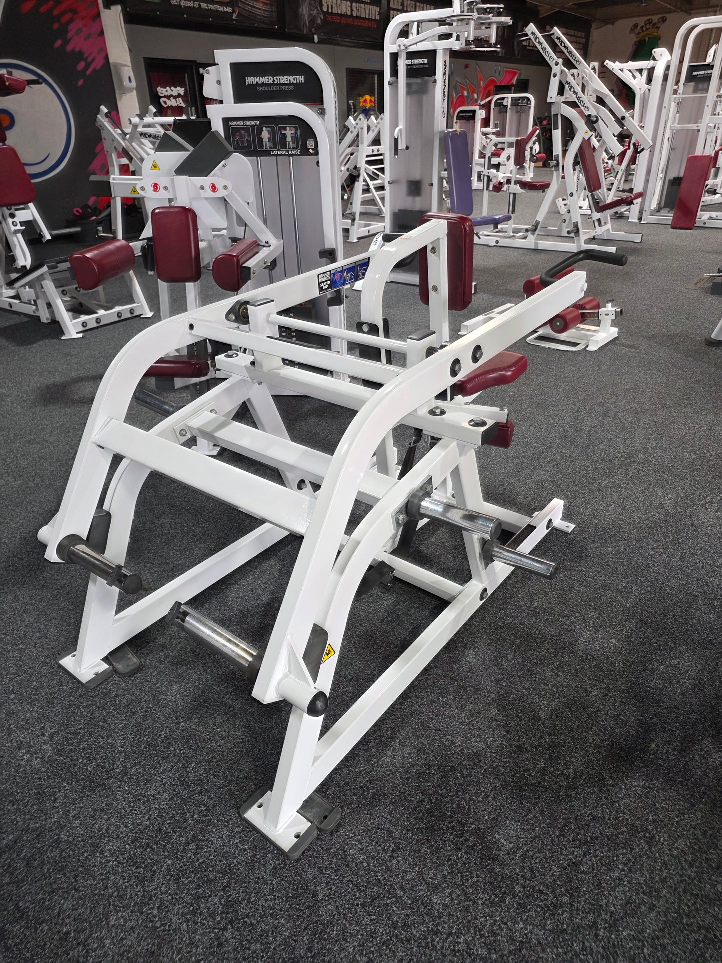 Hammer Strength Tricep Dip Machine Commercial Gym Equipment