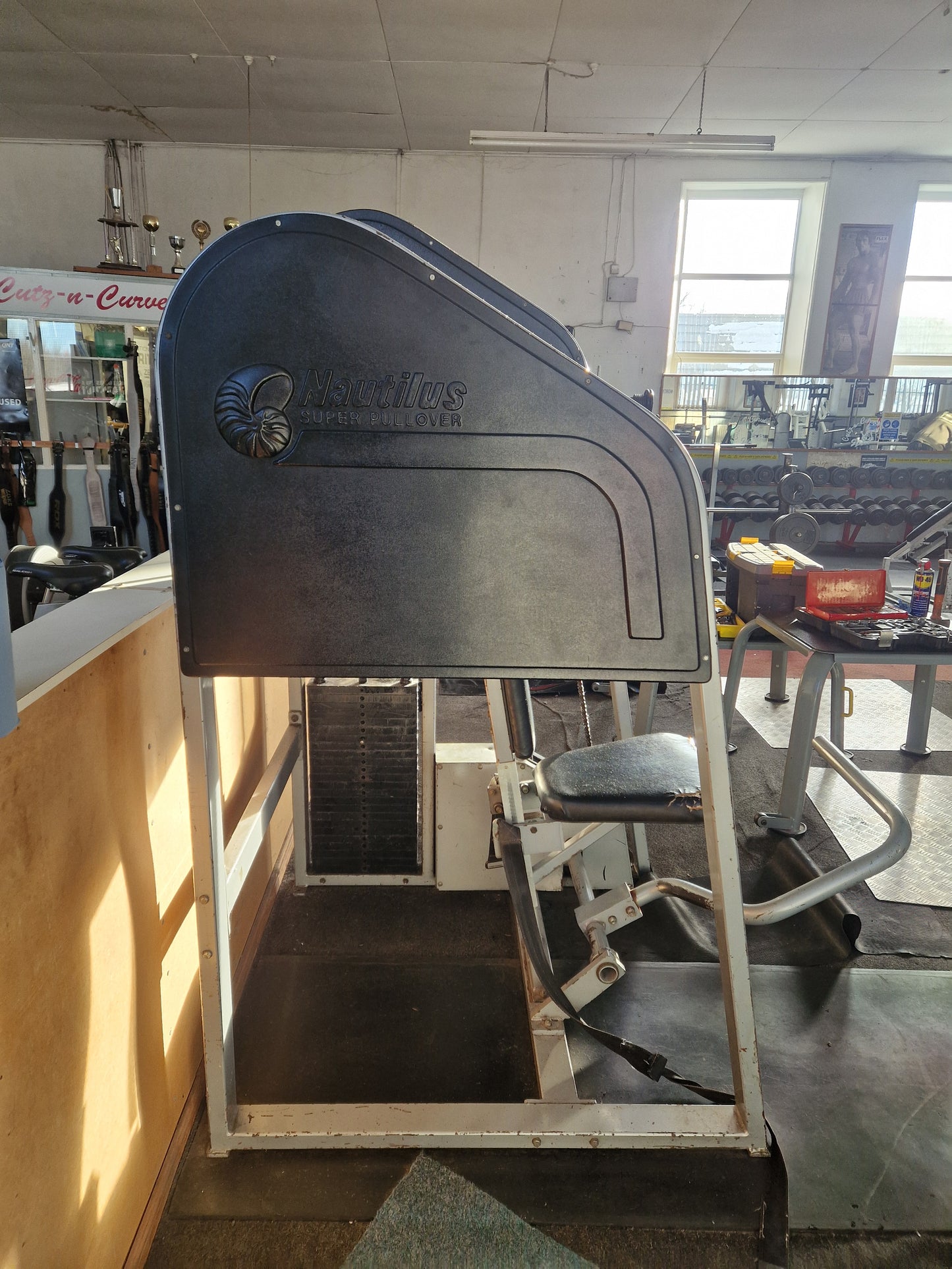 Nautilus Super Pullover Machine 1st Gen Commercial Gym Equipment SUPER RARE