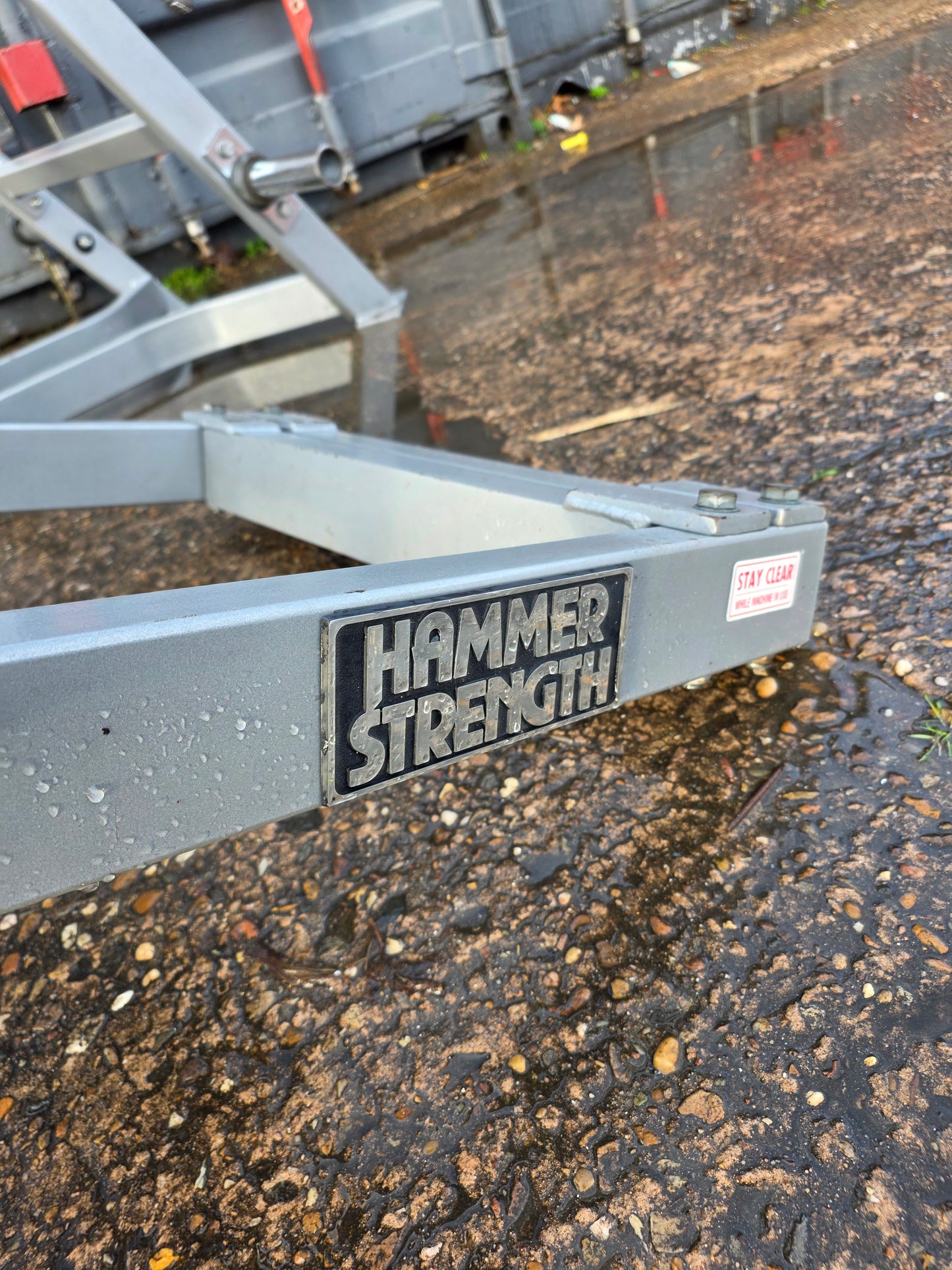 Hammer Strength V Squat Machine Commercial Gym Equipment