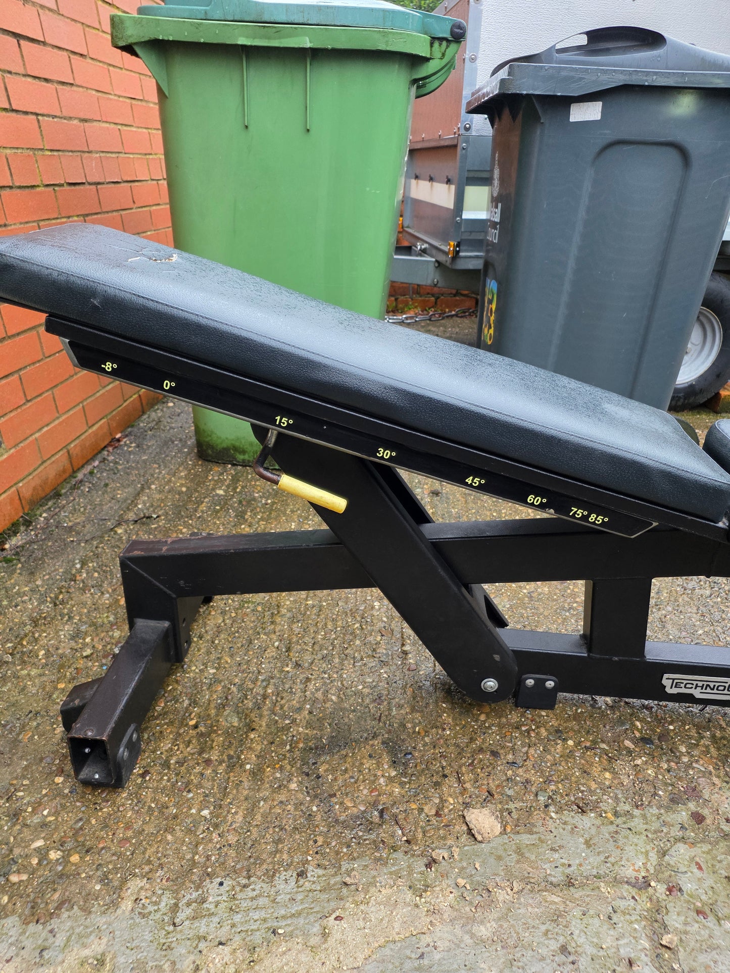 Technogym Adjustable Bench Commercial Gym Equipment