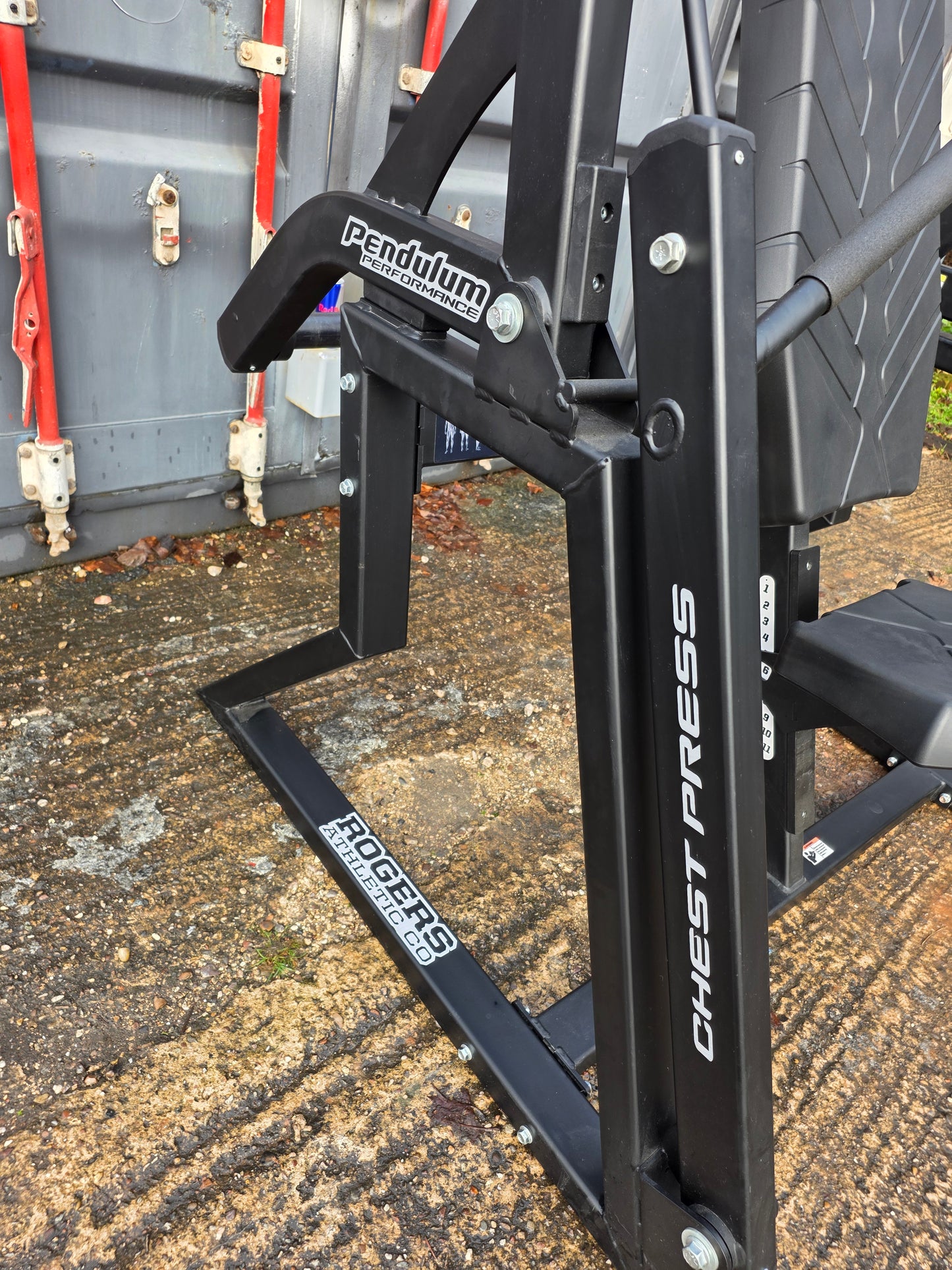 Rogers Chest Press Machine Commercial Gym Equipment