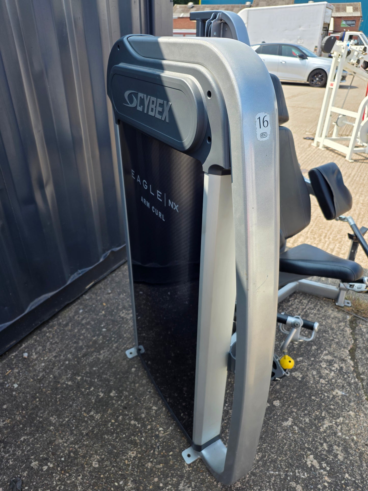 Cybex Eagle NX Bicep Curl Machine Commercial Gym Equipment