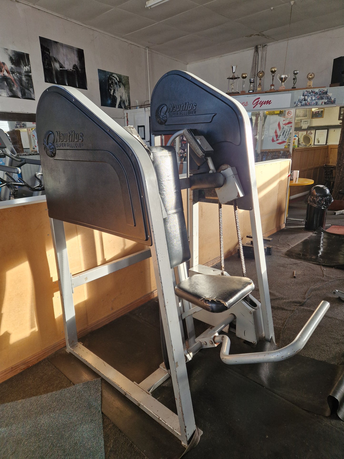 Nautilus Super Pullover Machine 1st Gen Commercial Gym Equipment SUPER RARE