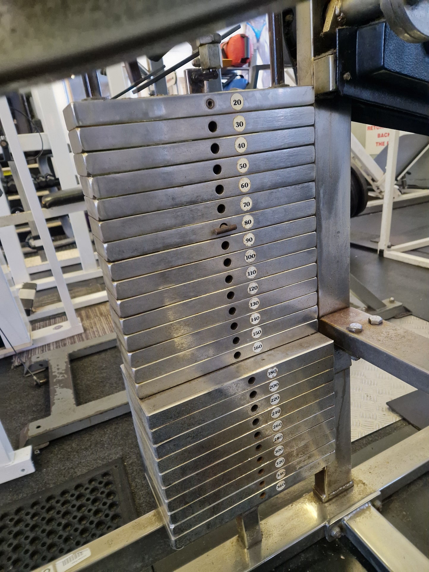 Nautilus Flat Chest Press Machine 1st Gen Commercial Gym Equipment