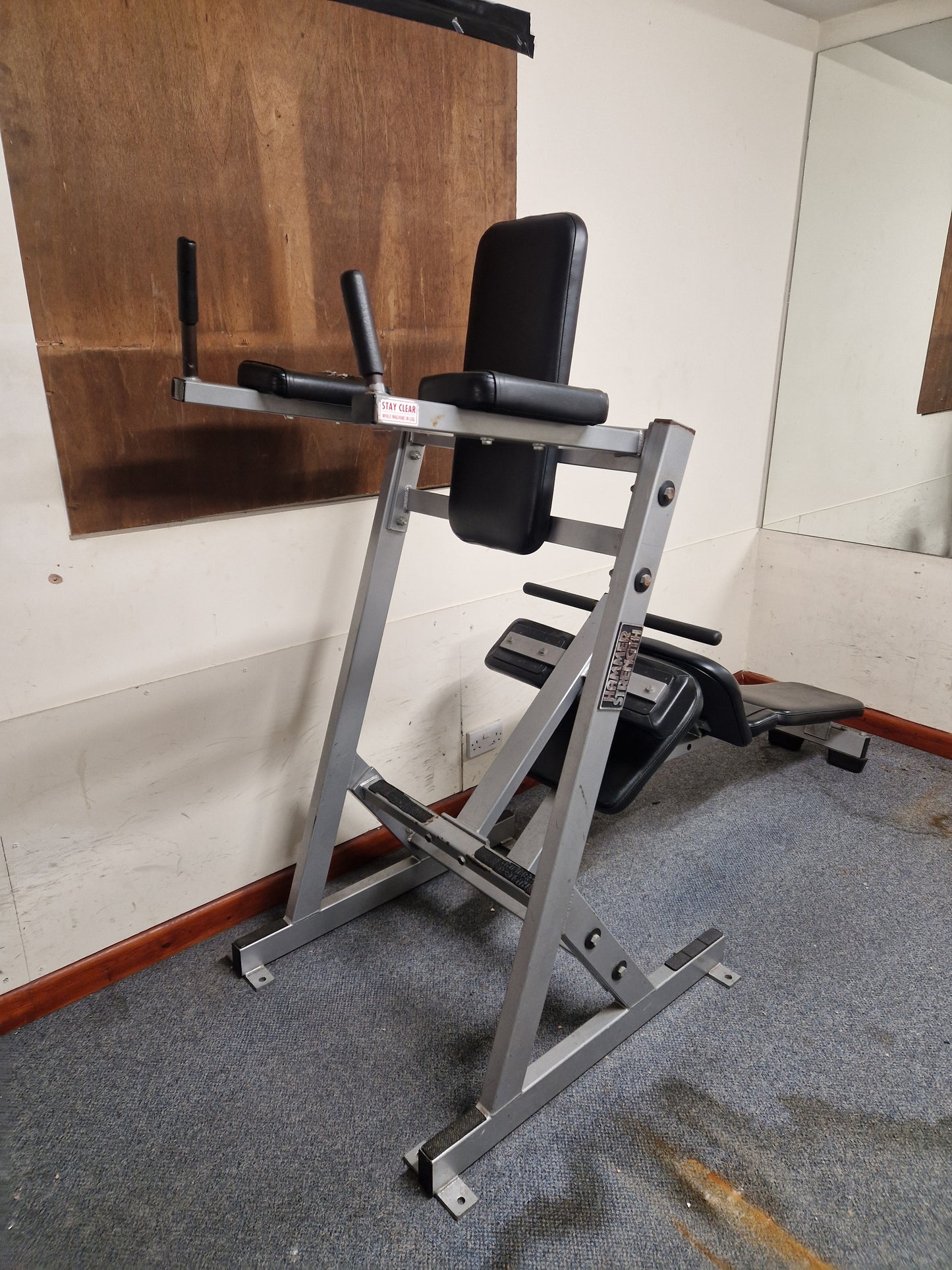 Hammer Strength Knee Raise/Abdominal Crunch Station Commercial Gym Equipment