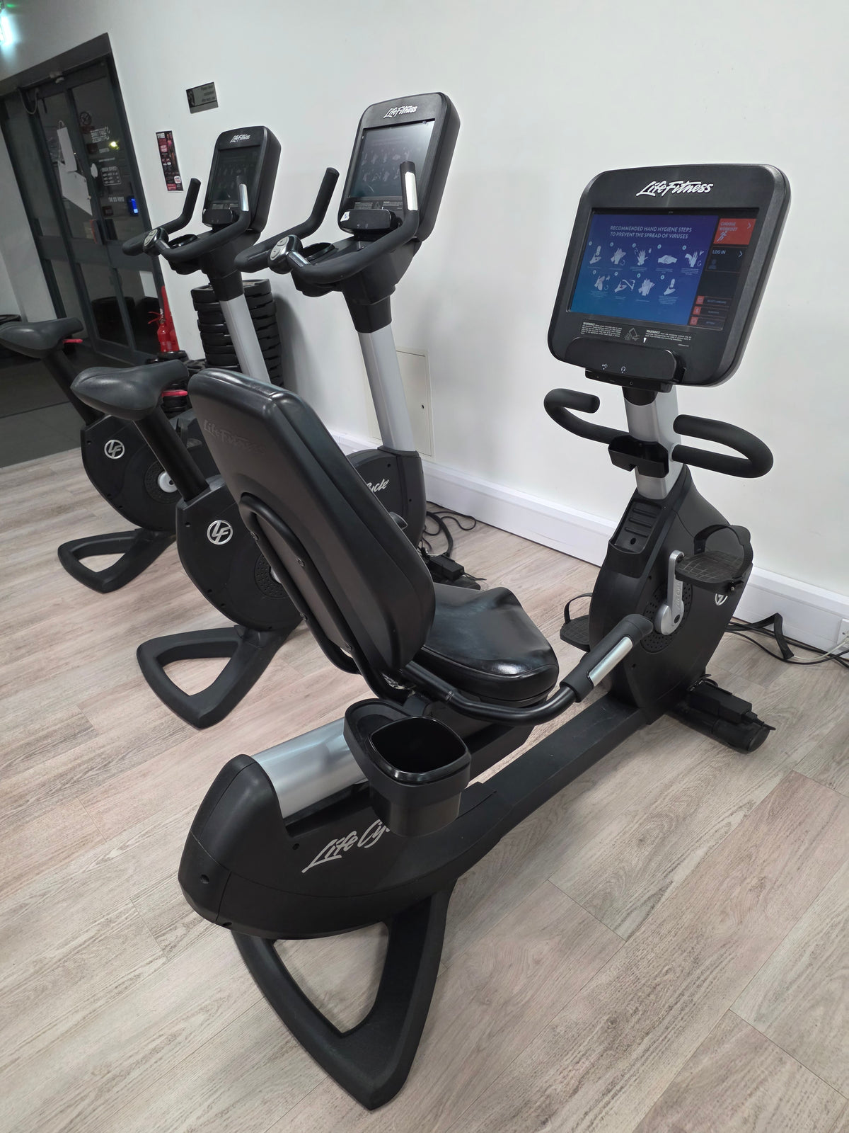 Life Fitness Recumbent Bike SE3 Console Commercial Gym Equipment