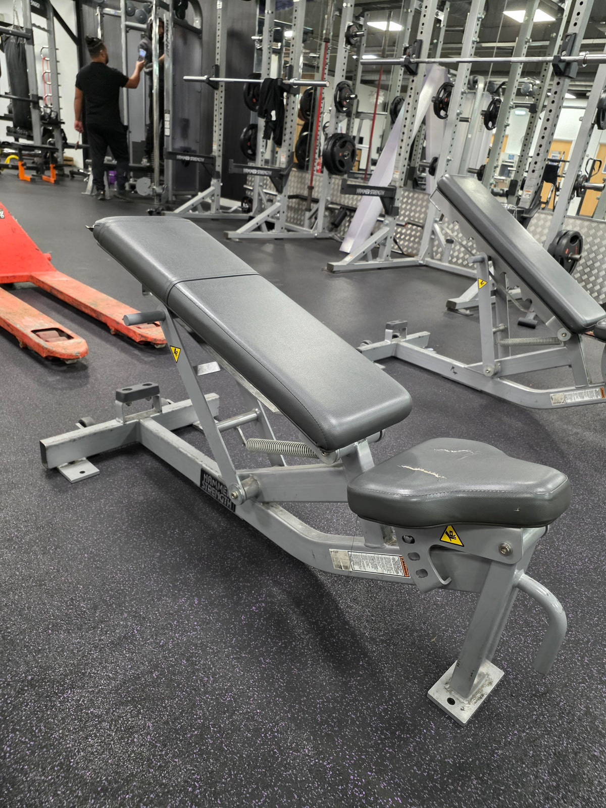 Hammer Strength Adjustable Benches Commercial Gym Equipment