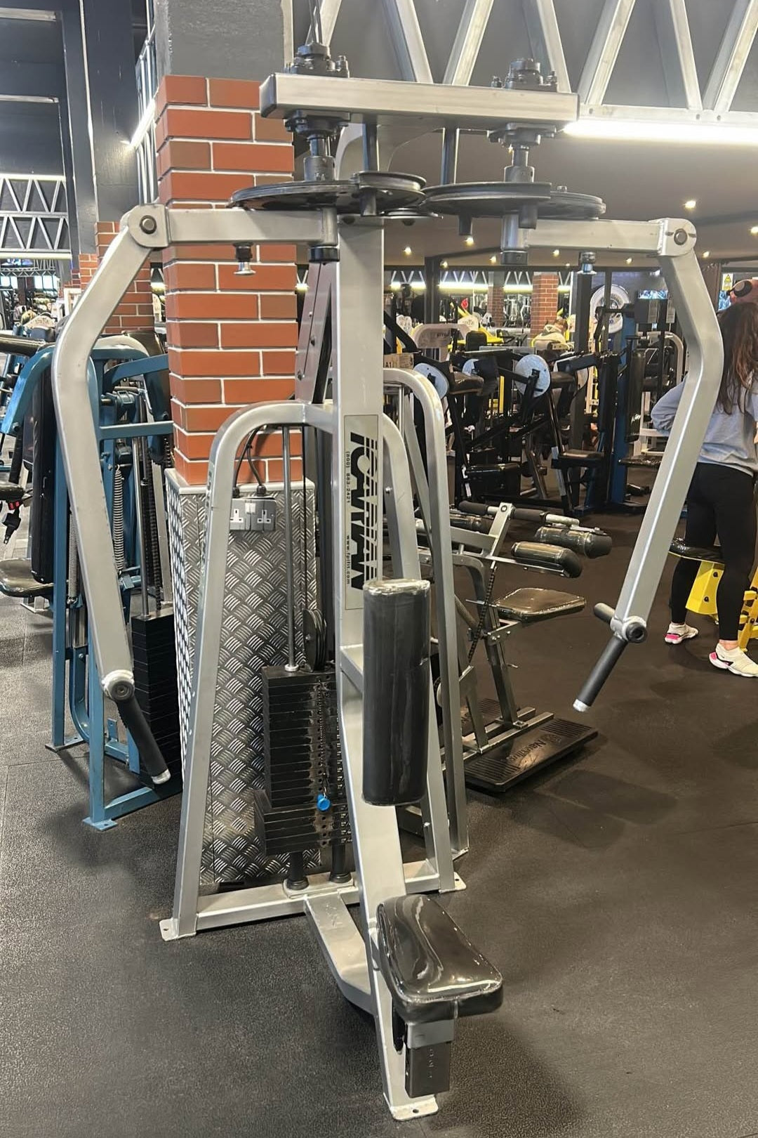 Precor Icarian Pec Fly Rear Delt Machine Commercial Gym Equipment