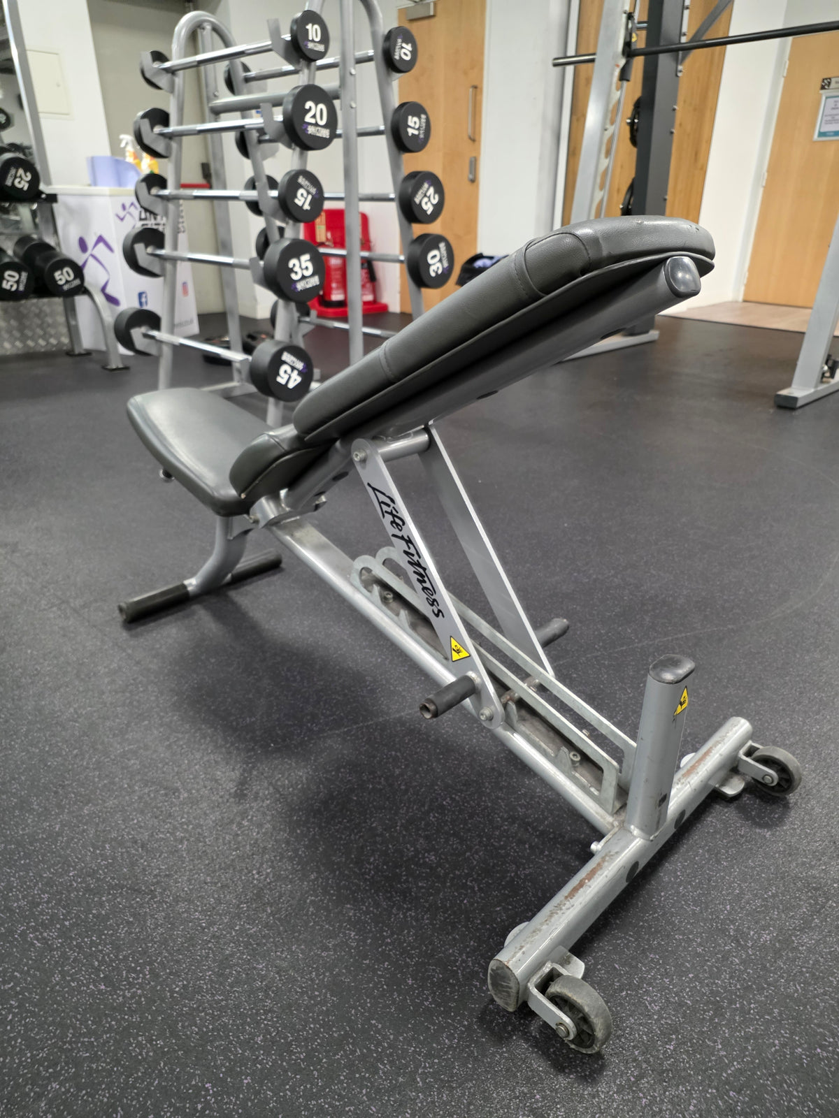 Life Fitness Optima Series Adjustable Bench Commercial Gym Equipment