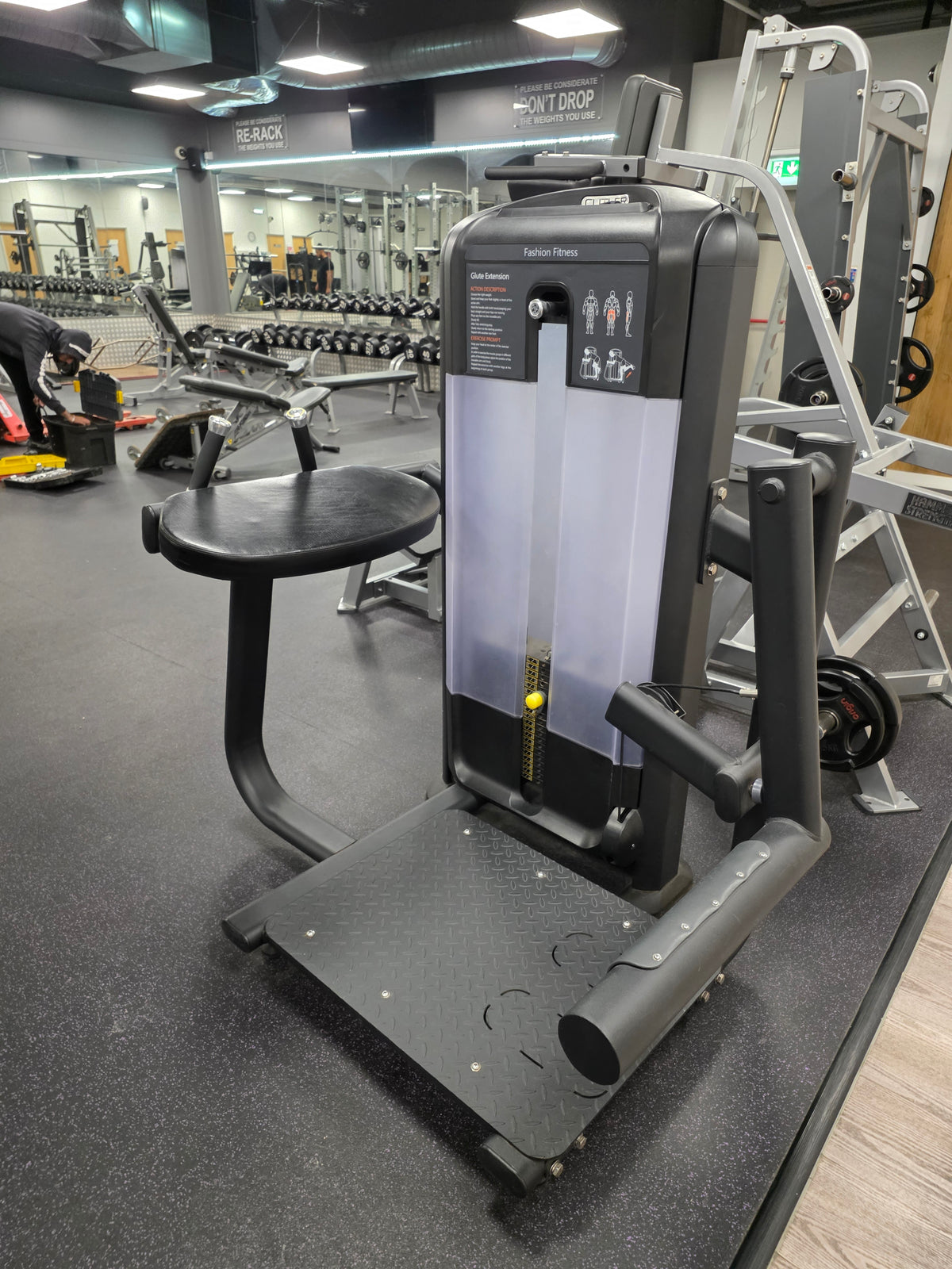 Cutler Glute Kickback Machine Commercial Gym Equipment