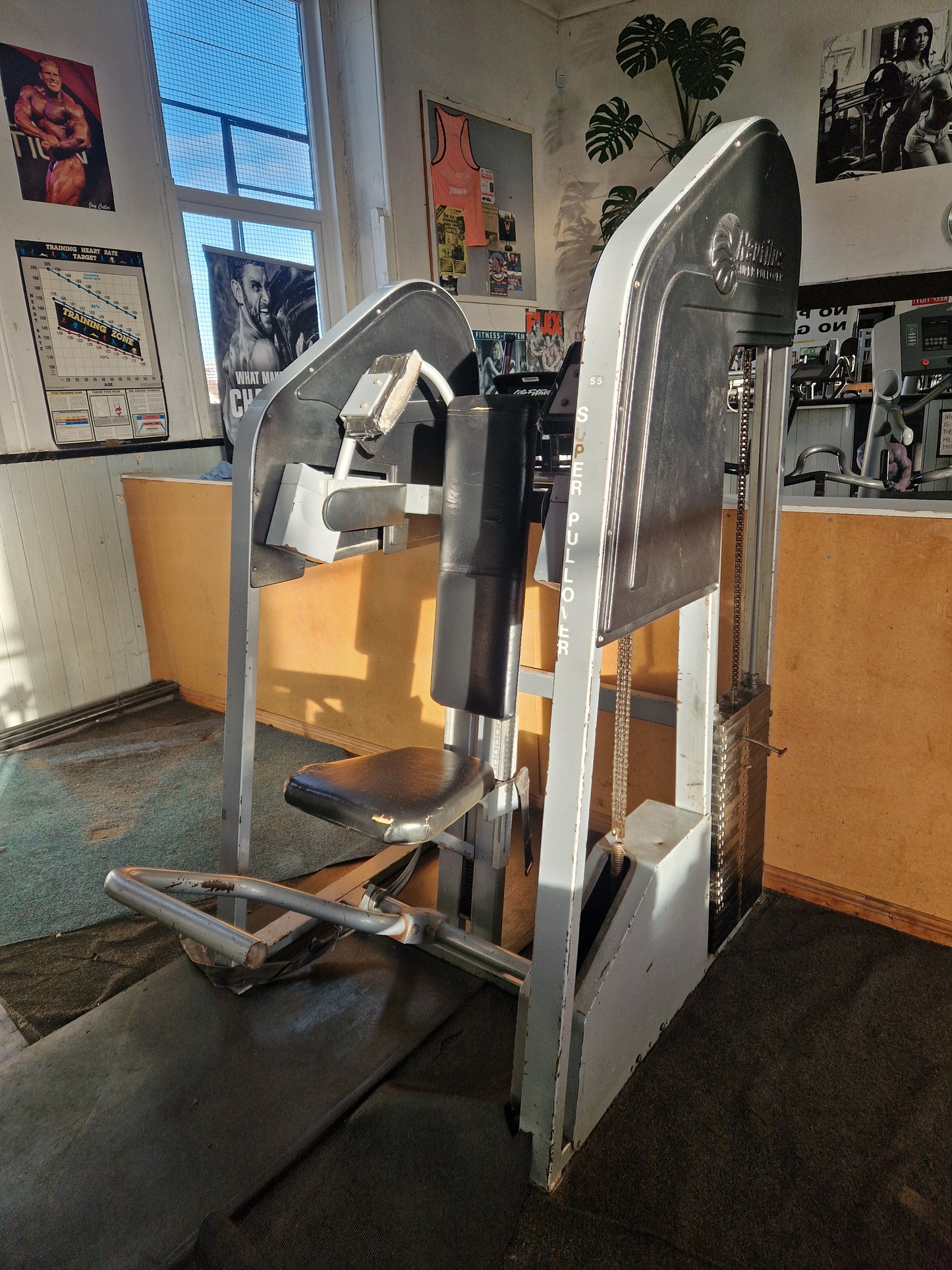 Nautilus Super Pullover Machine 1st Gen Commercial Gym Equipment SUPER RARE