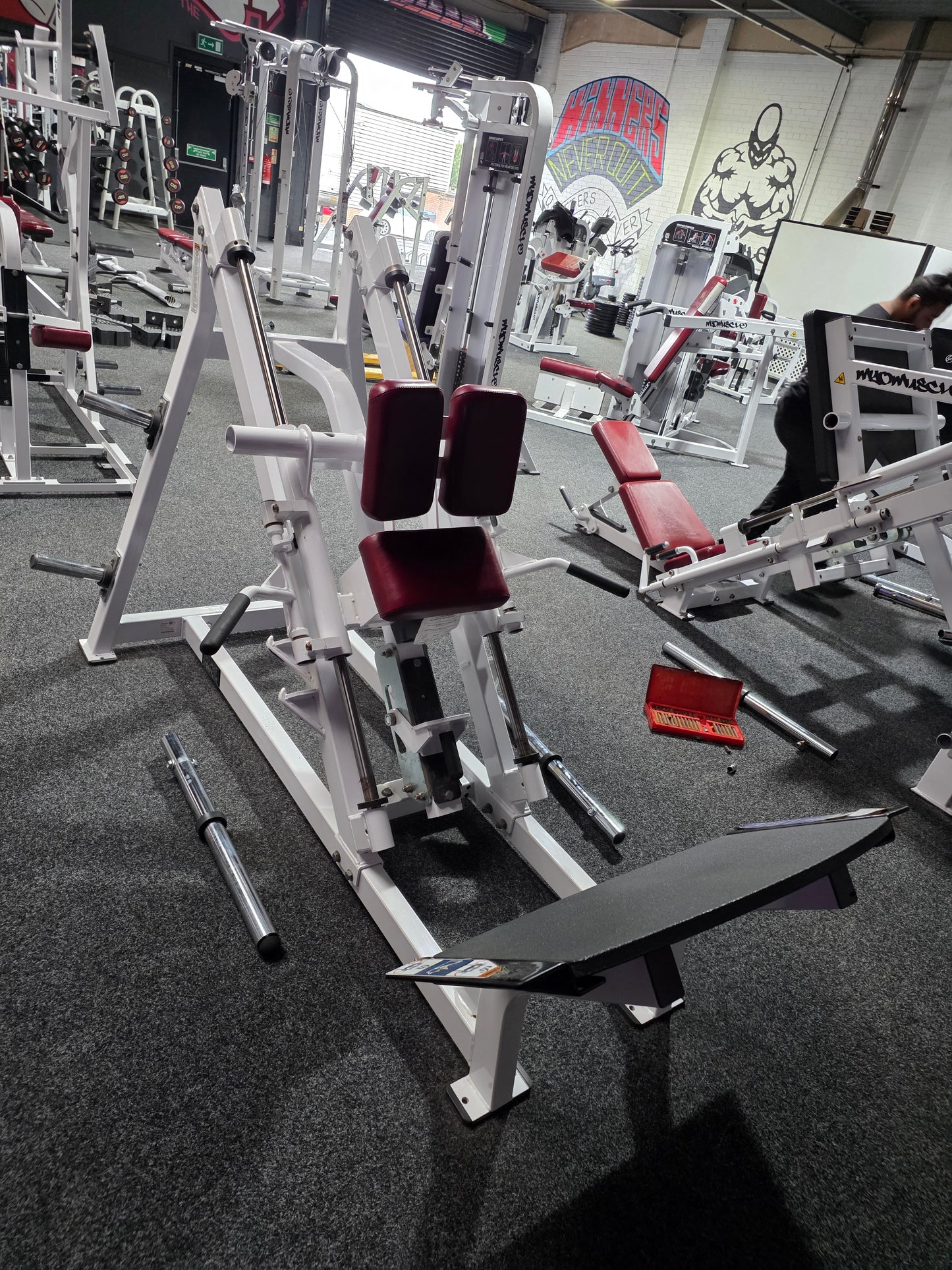 Hammer Strength Hack Squat Machine Commercial Gym Equipment