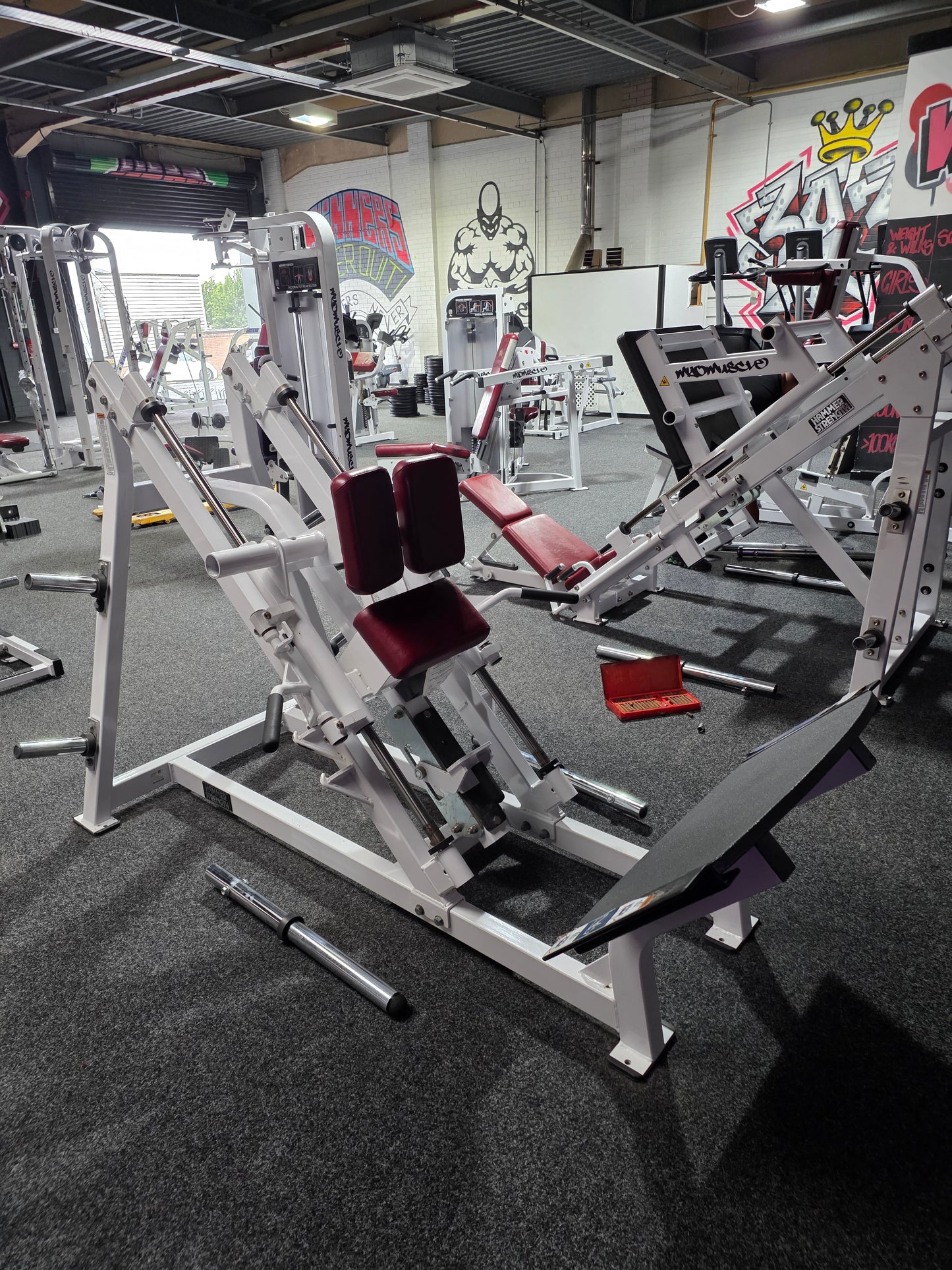 Hammer Strength Hack Squat Machine Commercial Gym Equipment