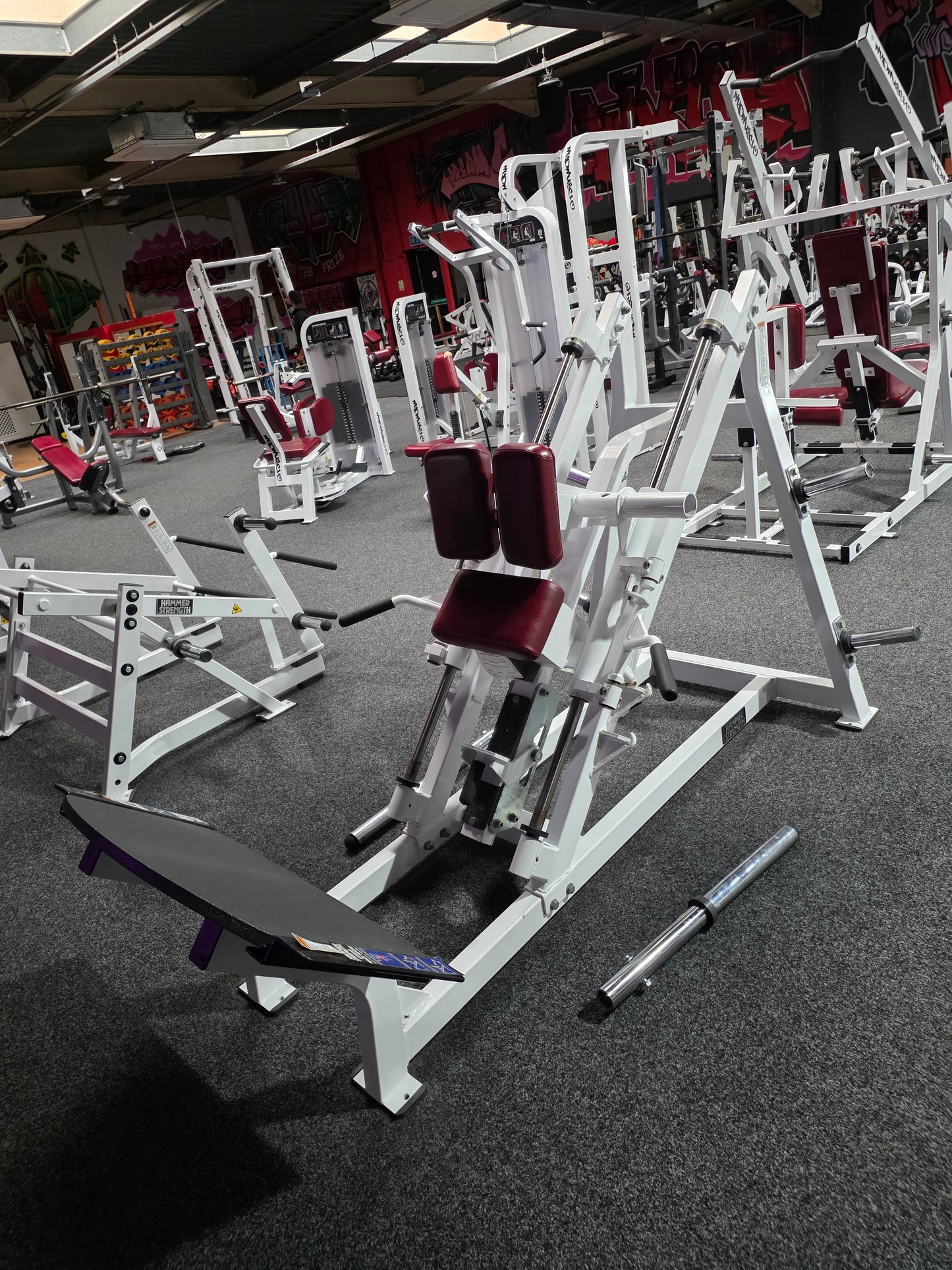 Hammer Strength Hack Squat Machine Commercial Gym Equipment