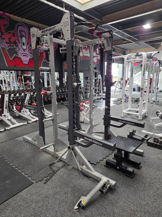 Hammer Strength Double Sided Squat Rack Commercial Gym Equipment
