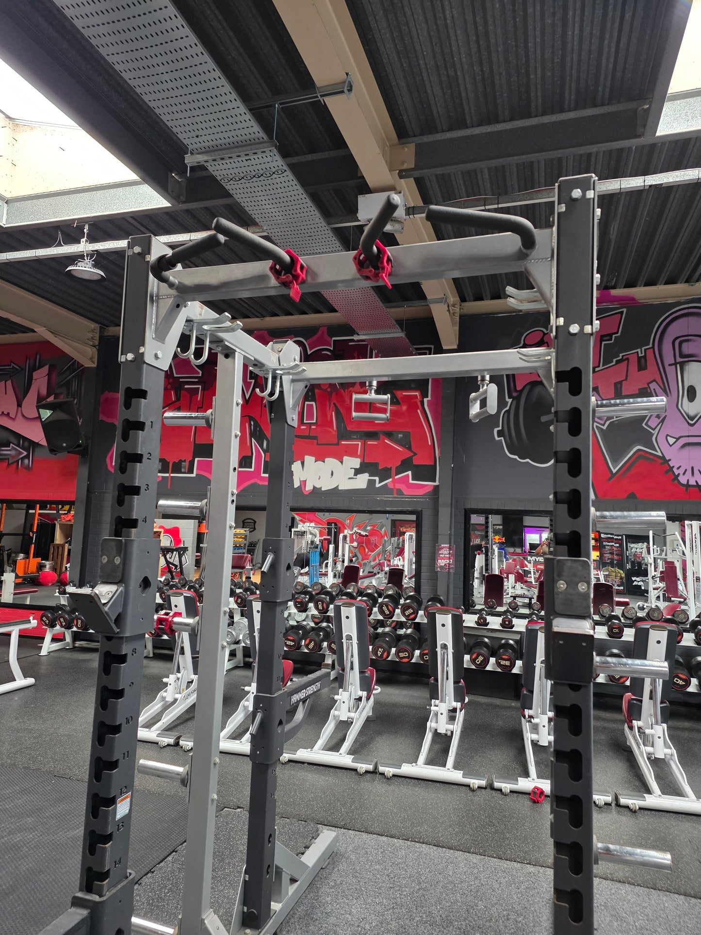 Hammer Strength Double Sided Squat Rack Commercial Gym Equipment