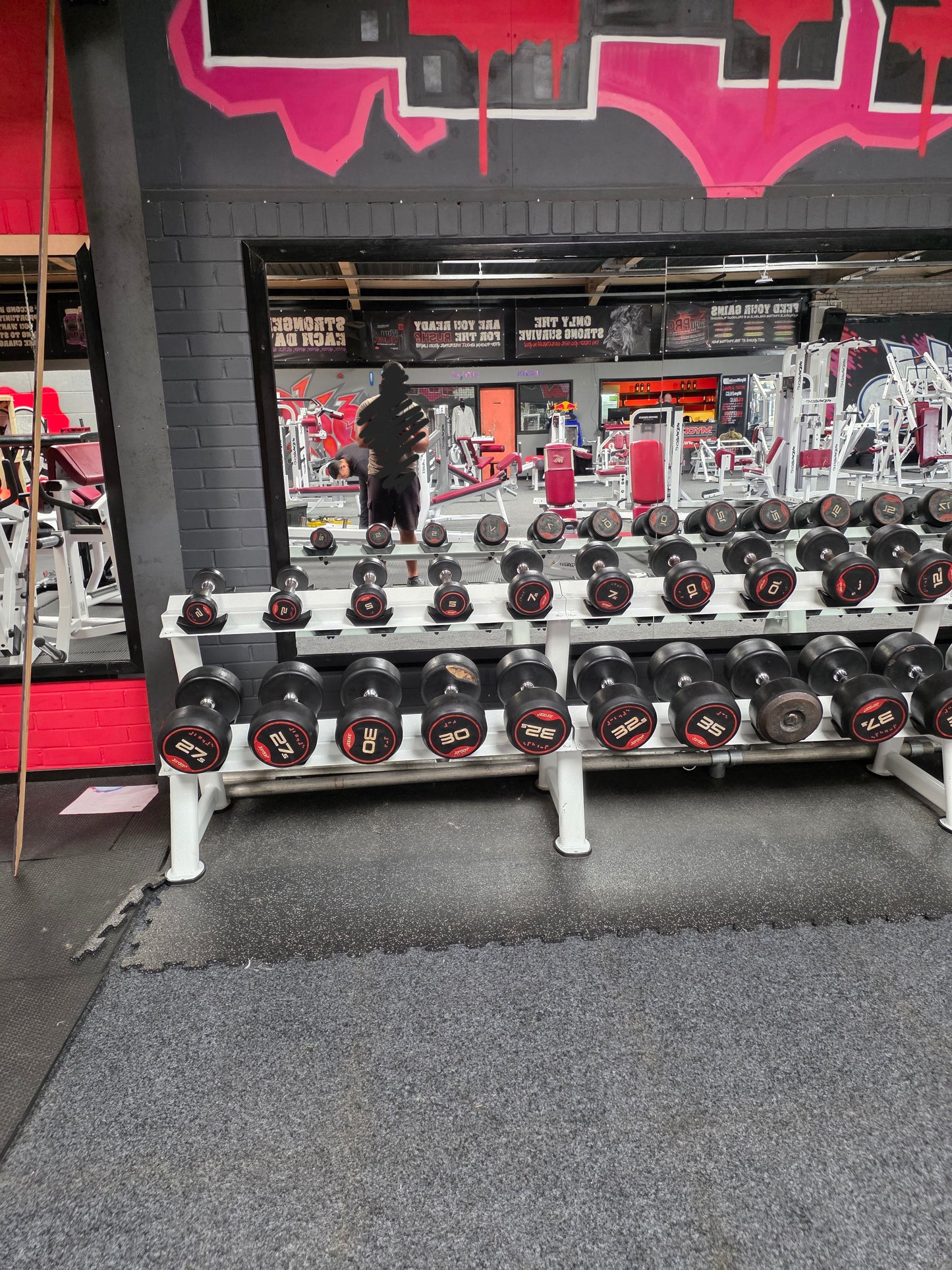 Jordan Dumbells Set 2kg - 62.5kg (x2 sets from 2kg-50kg) Commercial Gym Equipment
