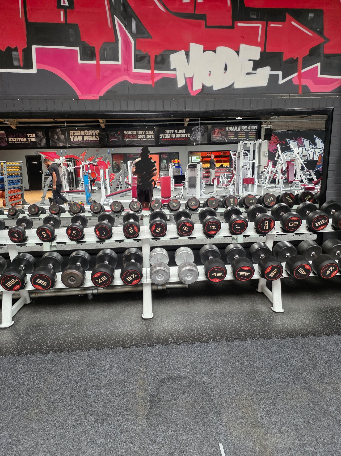Jordan Dumbells Set 2kg - 62.5kg (x2 sets from 2kg-50kg) Commercial Gym Equipment