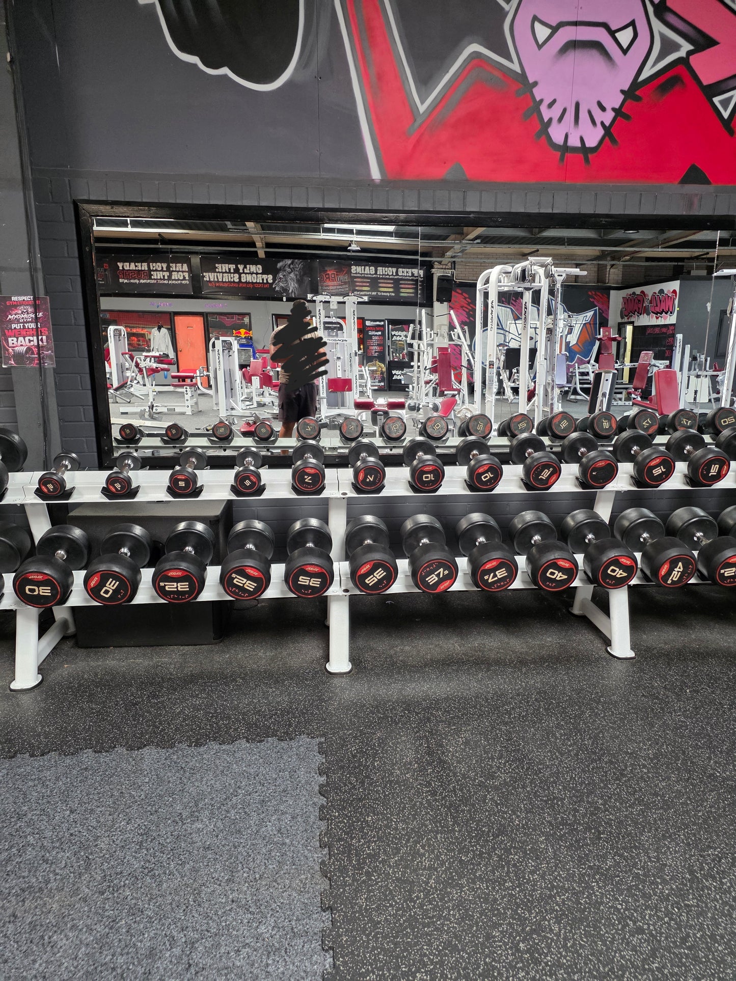 Jordan Dumbells Set 2kg - 62.5kg (x2 sets from 2kg-50kg) Commercial Gym Equipment