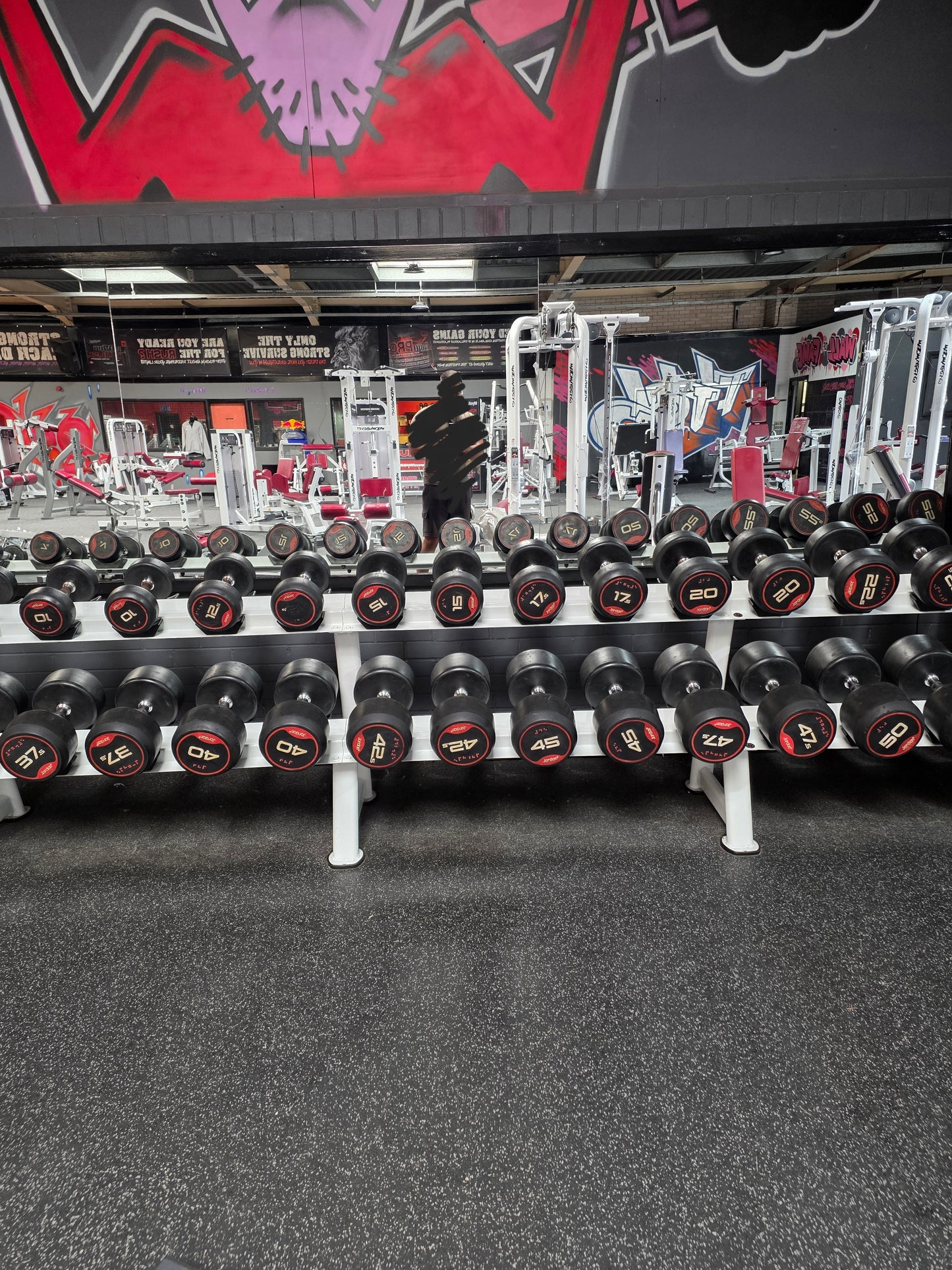Jordan Dumbells Set 2kg - 62.5kg (x2 sets from 2kg-50kg) Commercial Gym Equipment