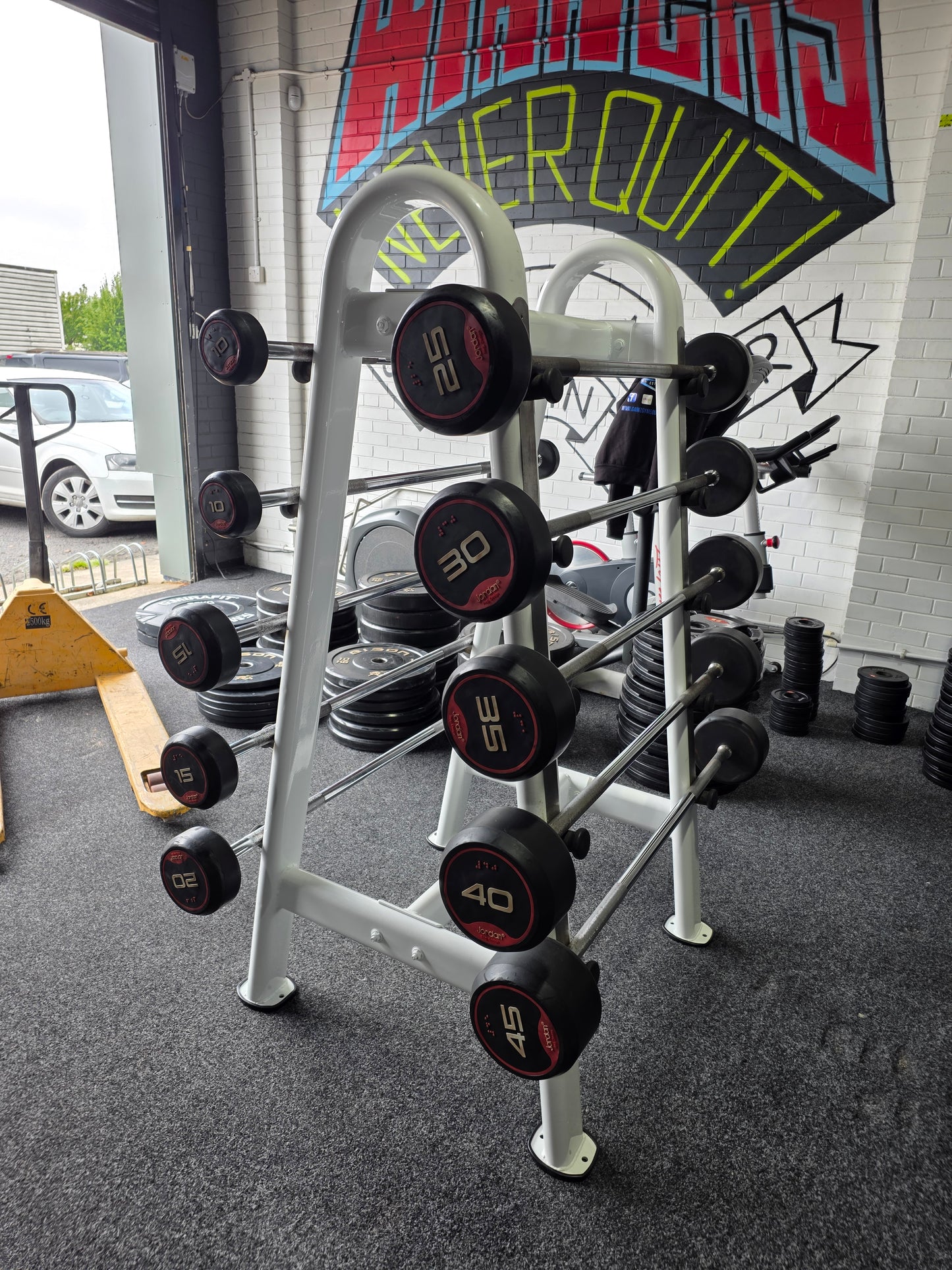 Jordan Barbells Set 10kg - 45kg Commercial Gym Equipment
