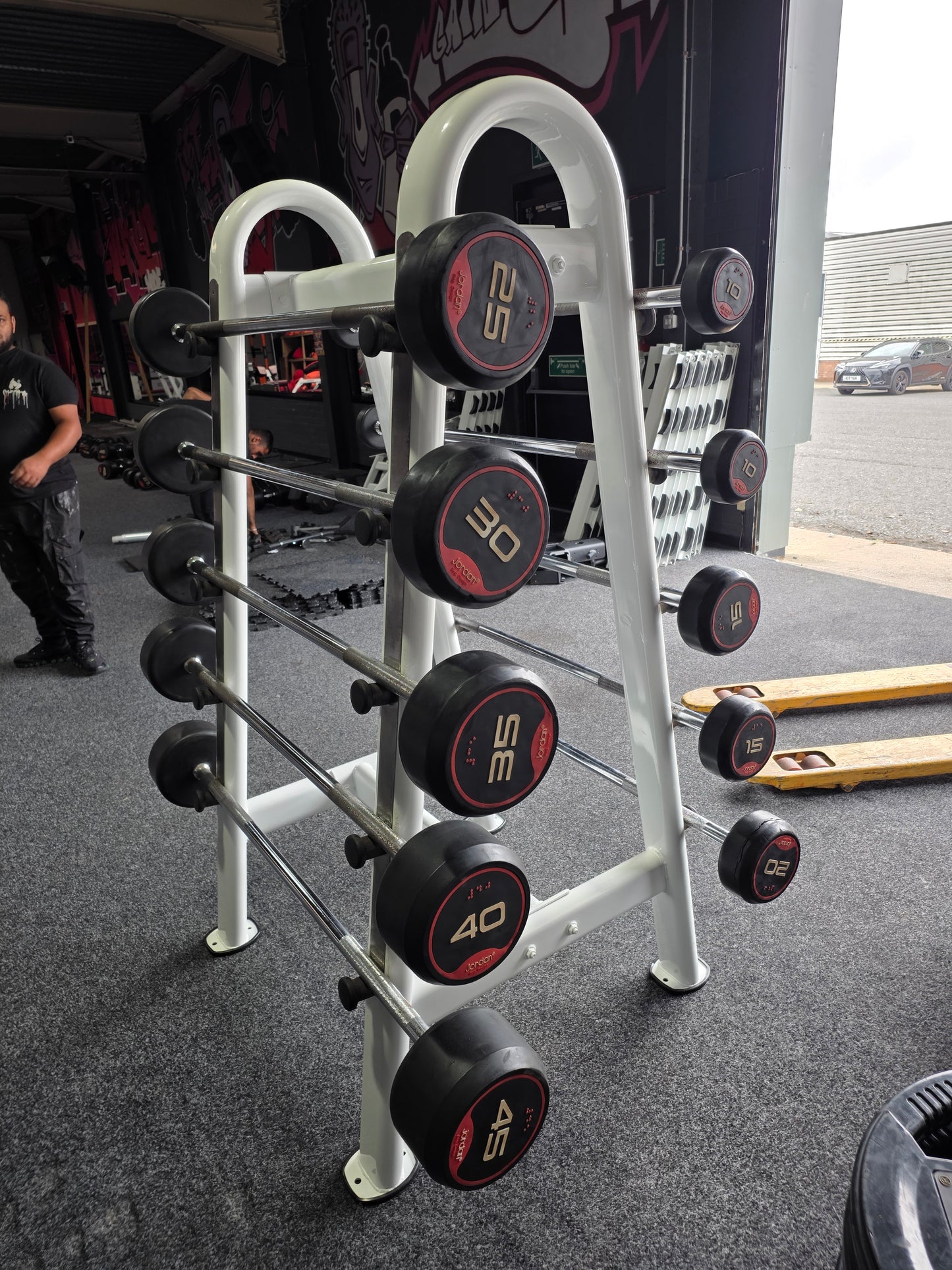 Jordan Barbells Set 10kg - 45kg Commercial Gym Equipment