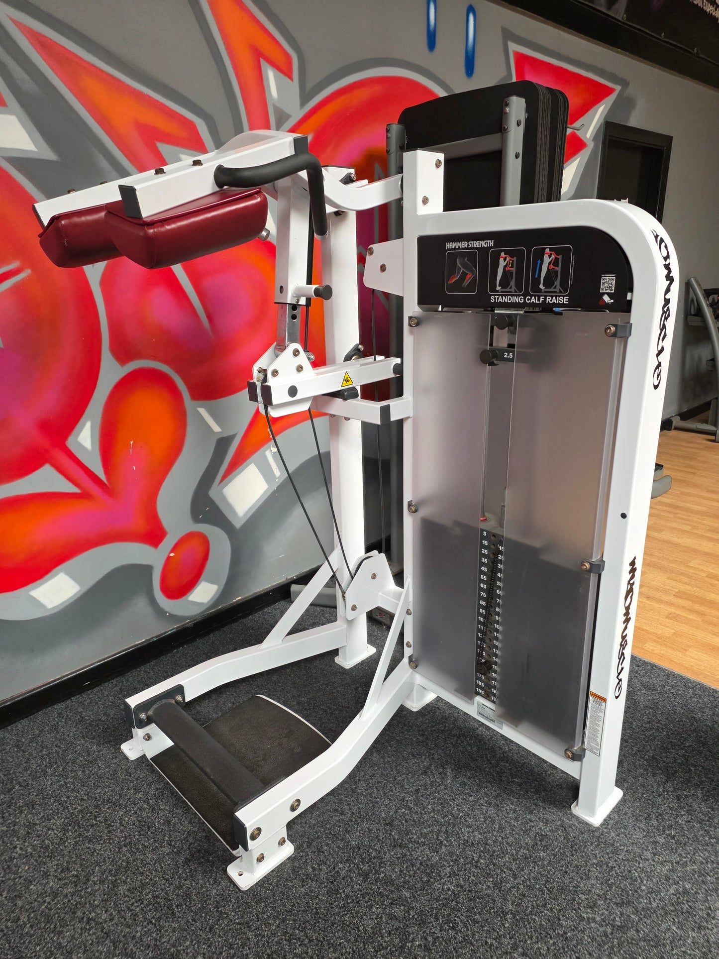 Hammer Strength Standing Calf Raise Commercial Gym Equipment