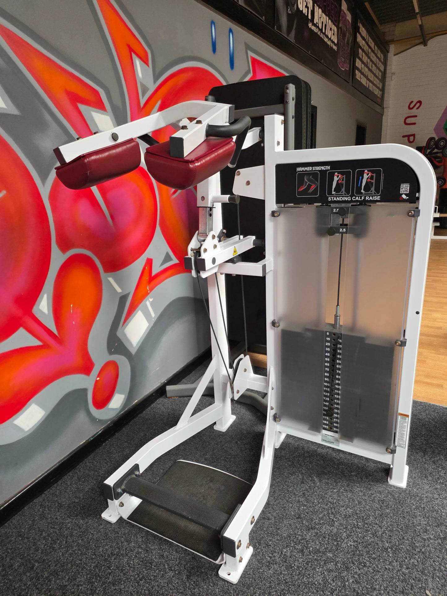 Hammer Strength Standing Calf Raise Commercial Gym Equipment
