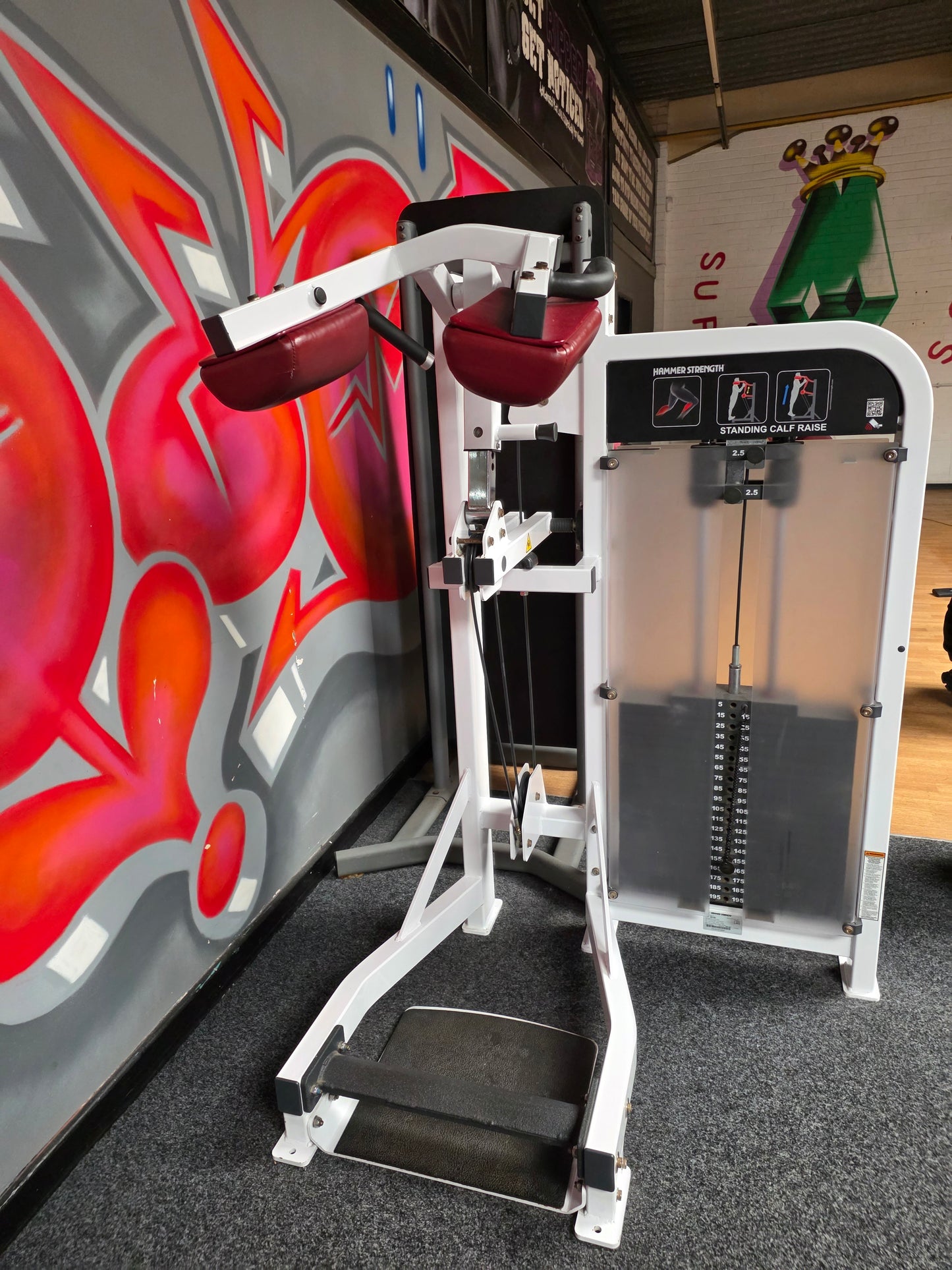 Hammer Strength Standing Calf Raise Commercial Gym Equipment