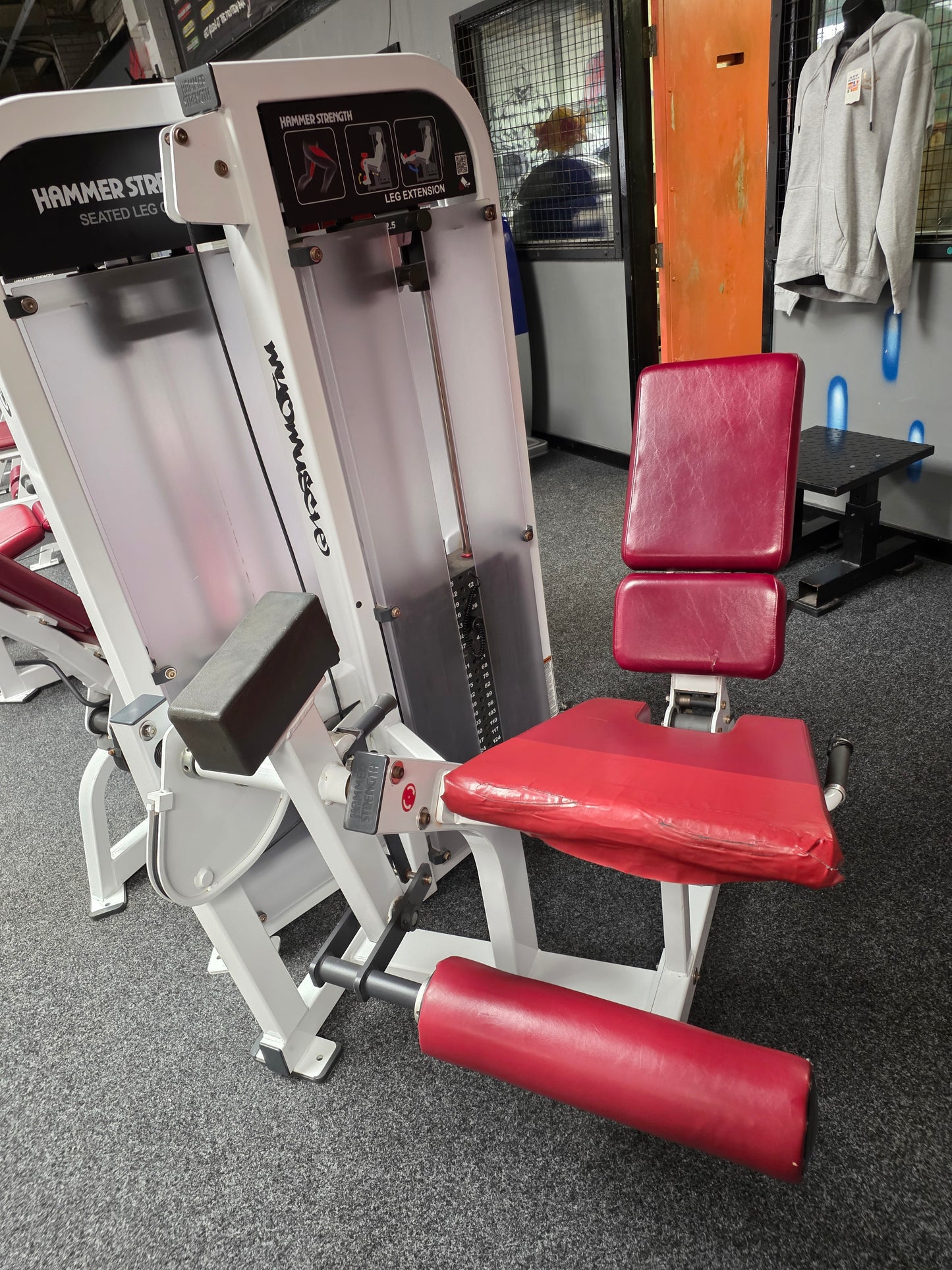 Hammer Strength Leg Extension Machine Commercial Gym Equipment