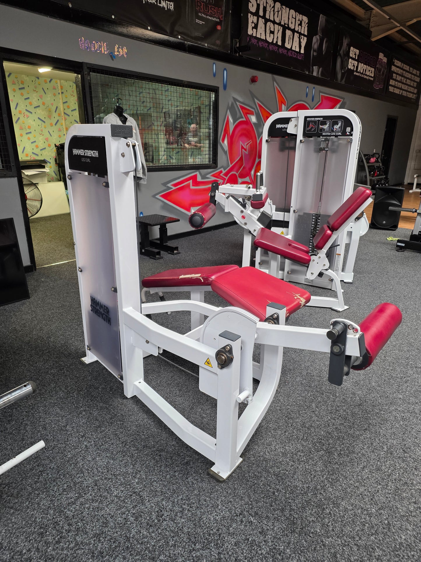 Hammer Strength Lying Leg Curl Machine Commercial Gym Equipment