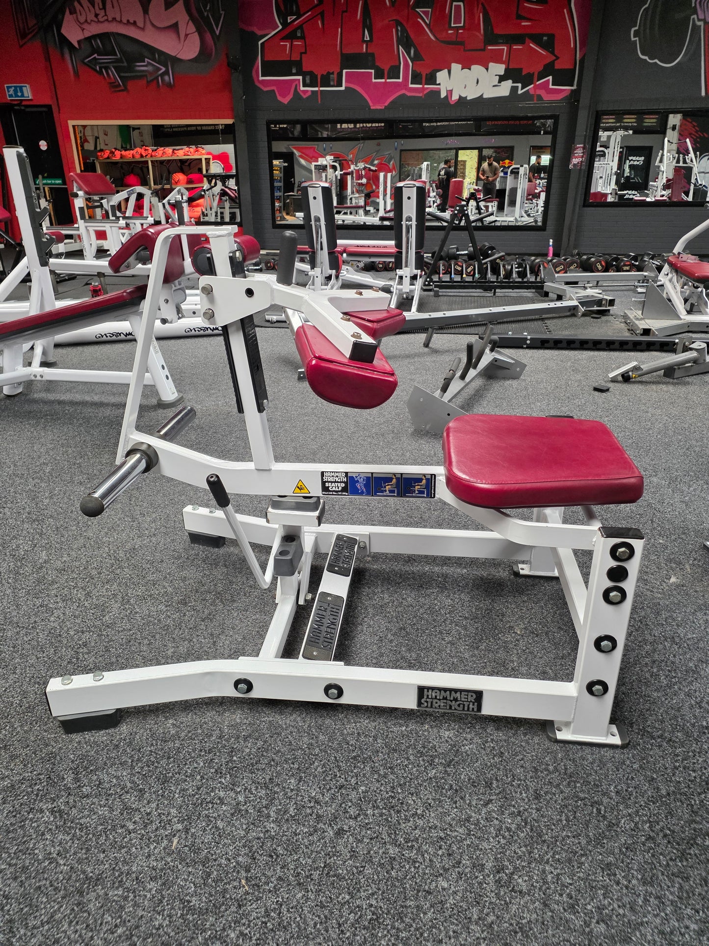 Hammer Strength Seated Calf Raise Commercial Gym Equipment
