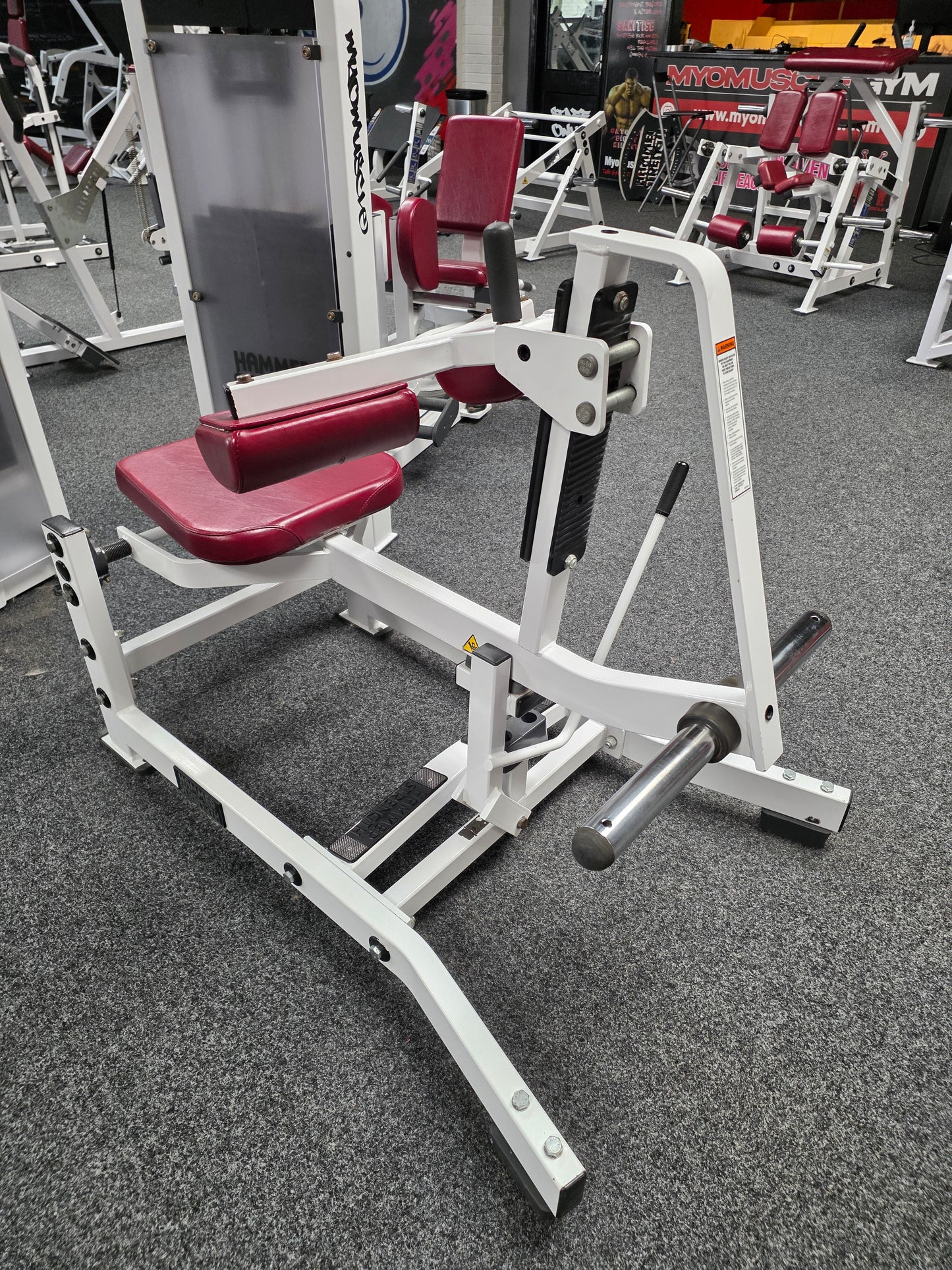 Hammer Strength Seated Calf Raise Commercial Gym Equipment