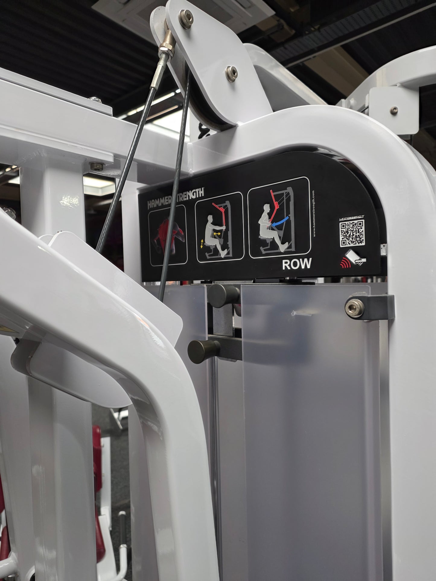 Hammer Strength Back Row/Delt Machine Commercial Gym Equipment