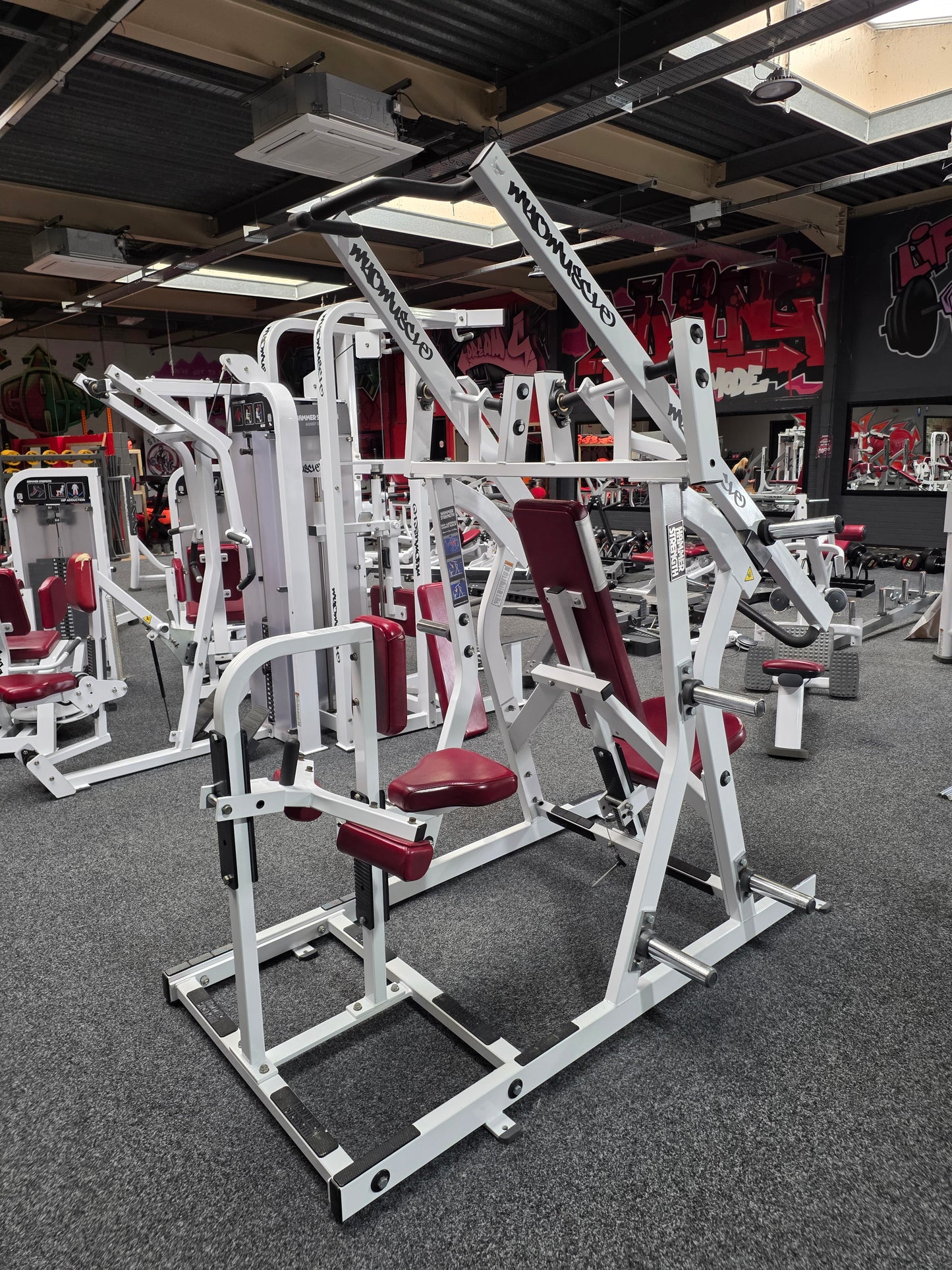 Hammer Strength Dual Incline Chest/Underhand Lat Pulldown Machine Commercial Gym Equipment