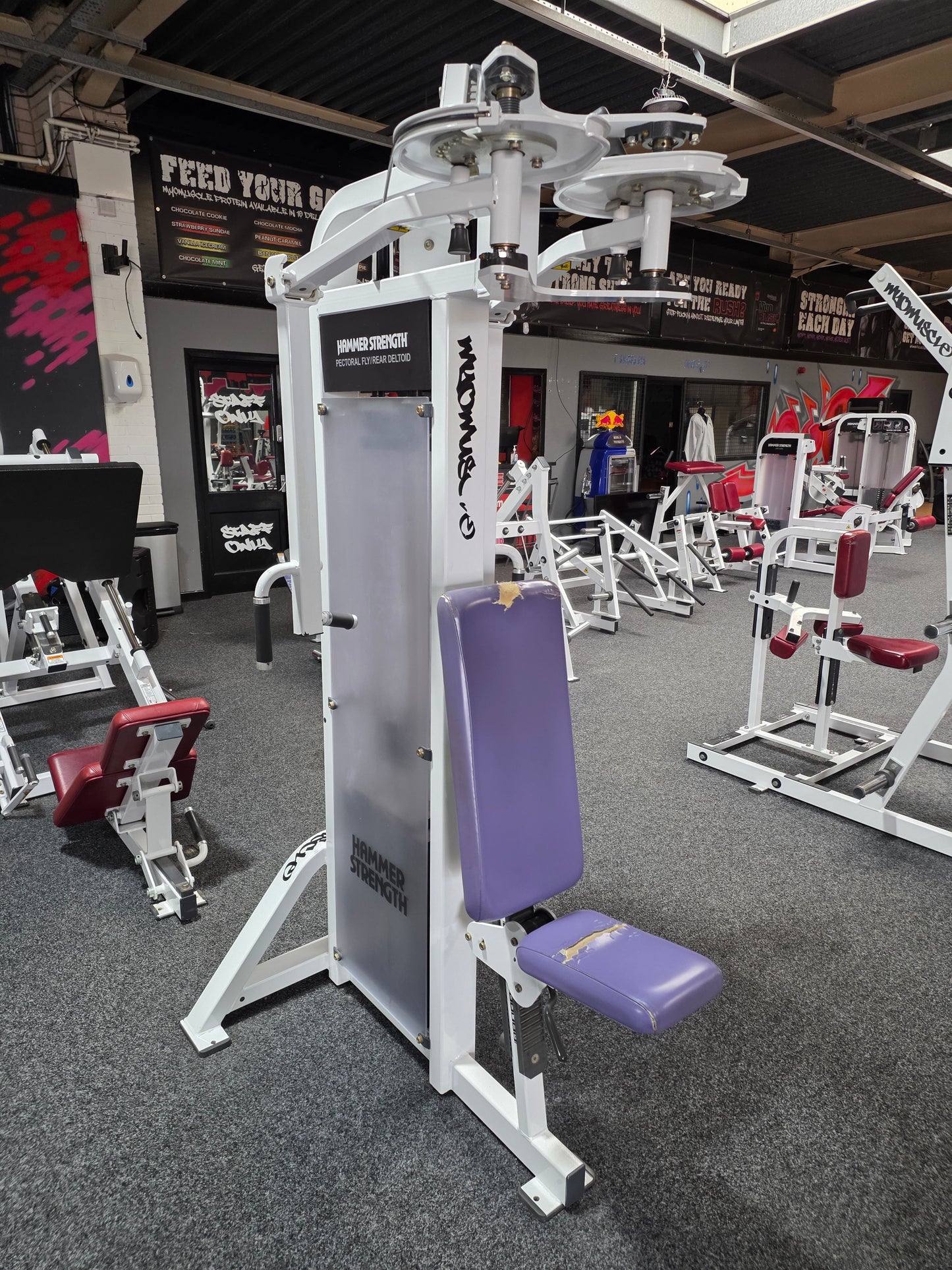 Hammer Strength Pec Fly/Rear Delt Machine Commercial Gym Equipment