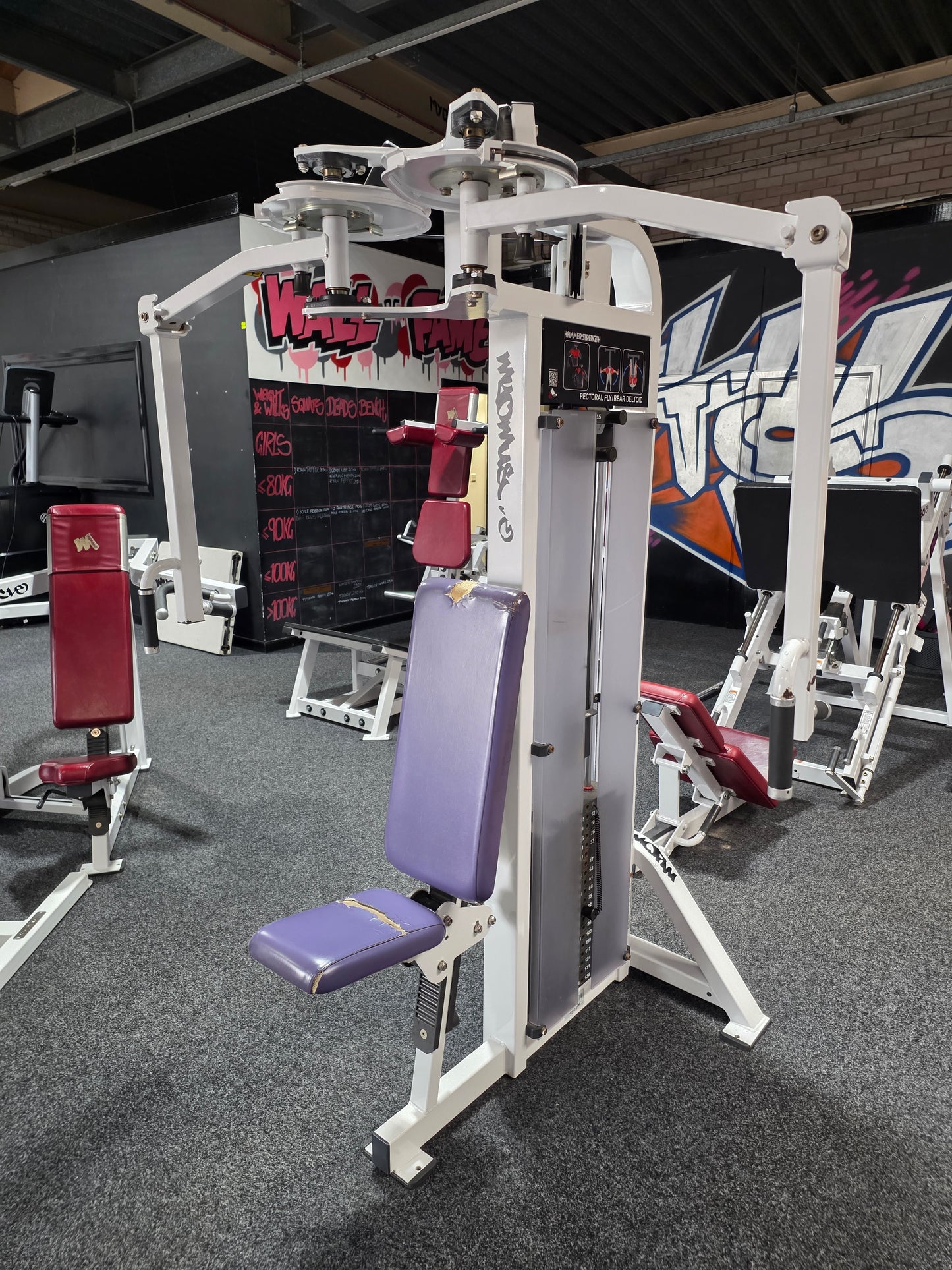 Hammer Strength Pec Fly/Rear Delt Machine Commercial Gym Equipment