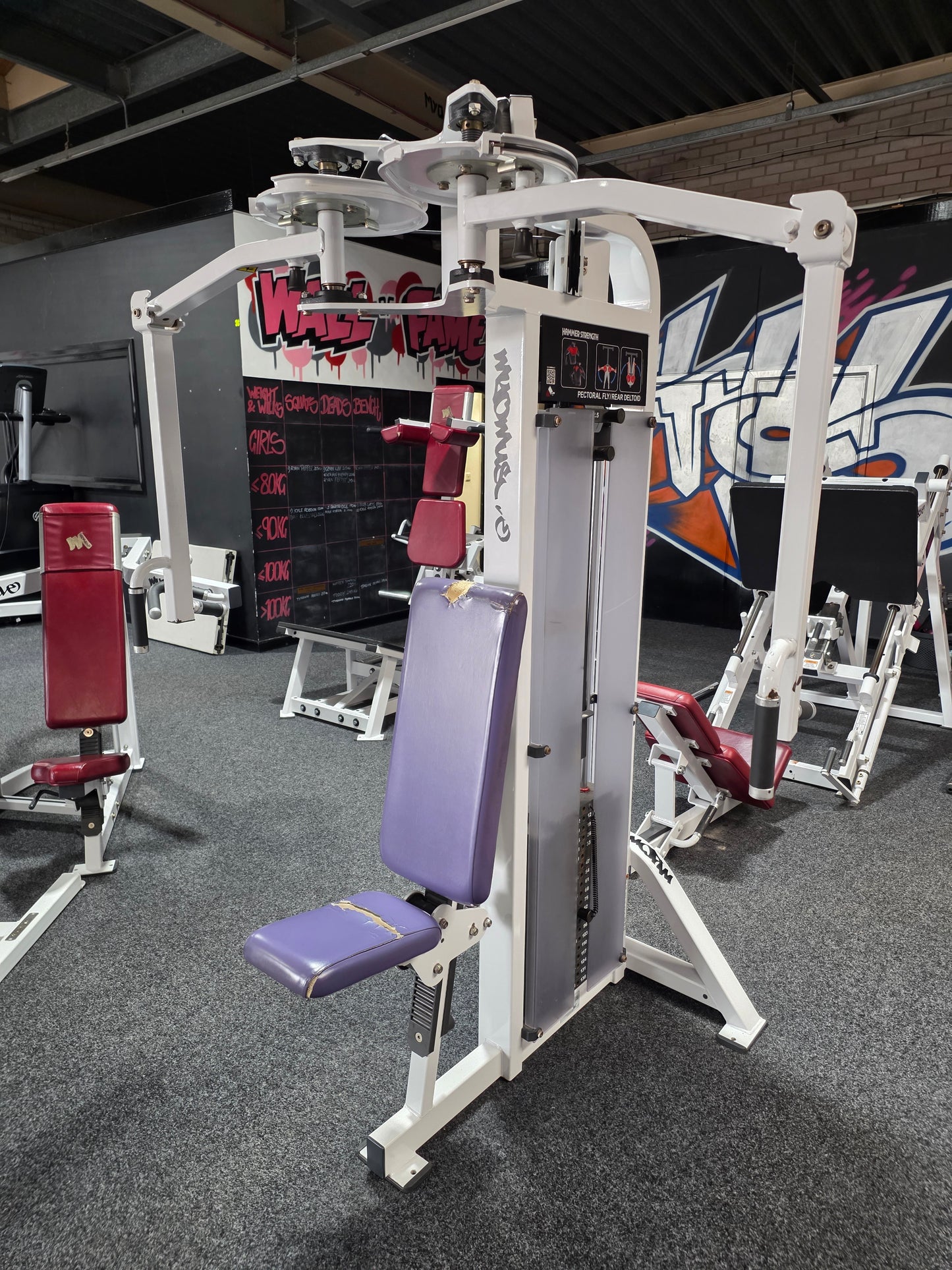 Hammer Strength Pec Fly/Rear Delt Machine Commercial Gym Equipment