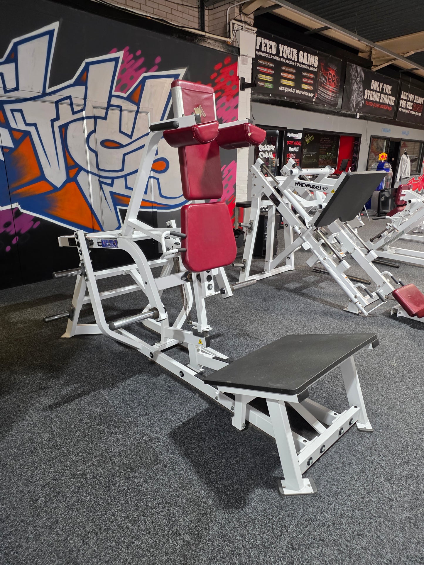 Hammer Strength V Squat Machine Commercial Gym Equipment