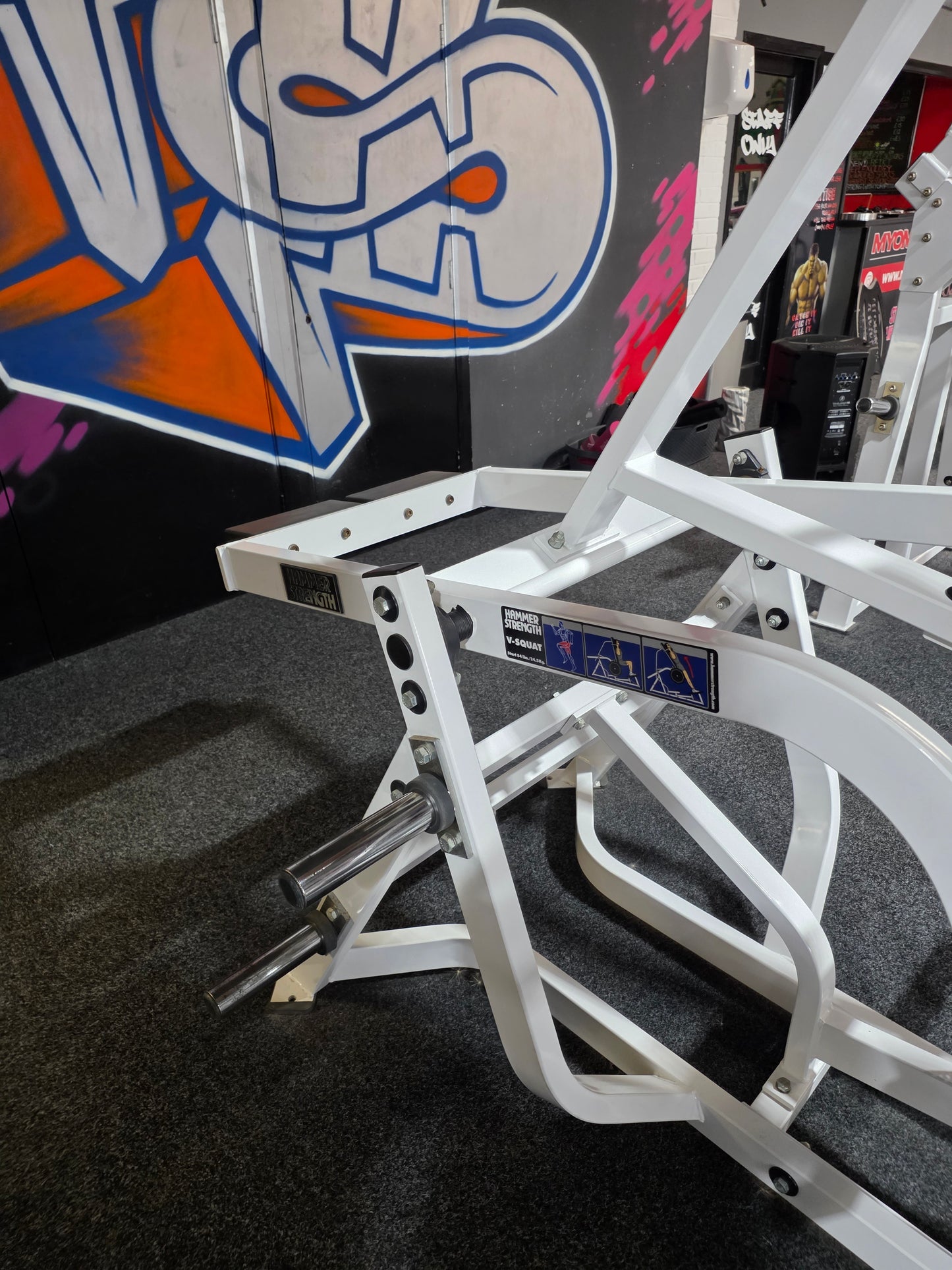 Hammer Strength V Squat Machine Commercial Gym Equipment