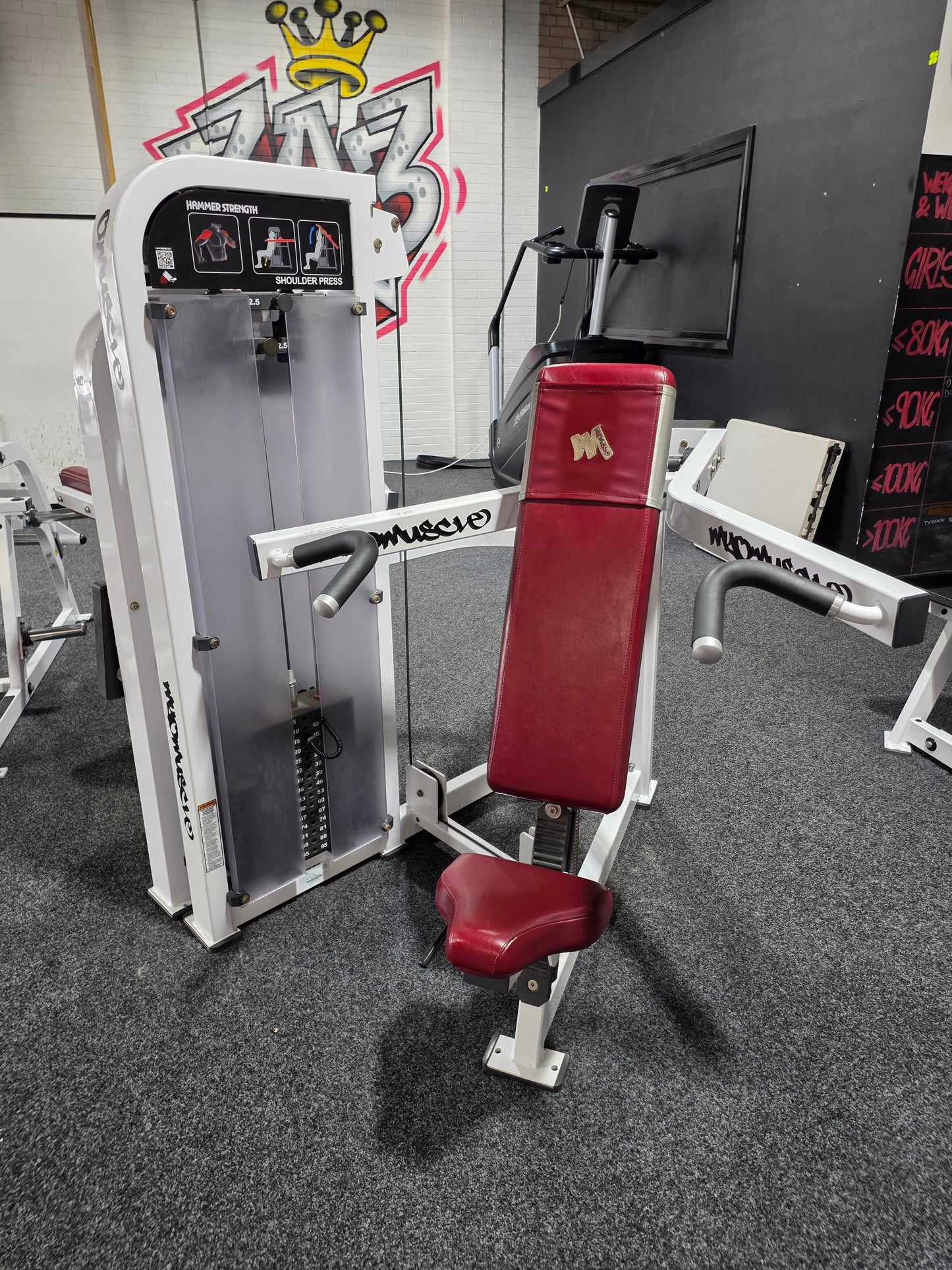 Hammer Strength Shoulder Press Machine Commercial Gym Equipment