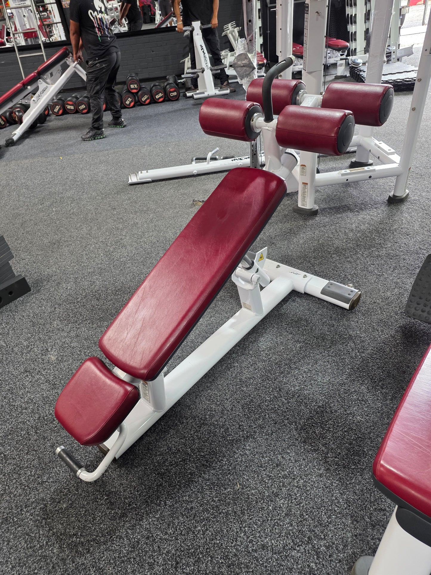 Life Fitness Decline Adjustable Bench Commercial Gym Equipment
