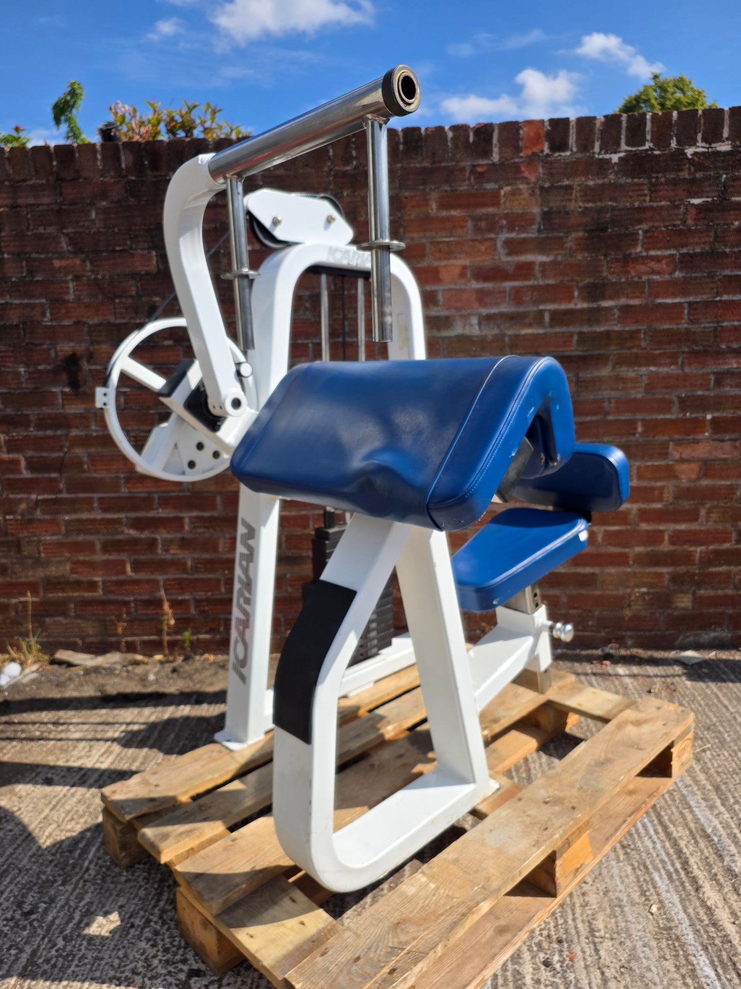 Precor Icarian Cross Cam Tricep Extension Machine Commercial Gym Equipment