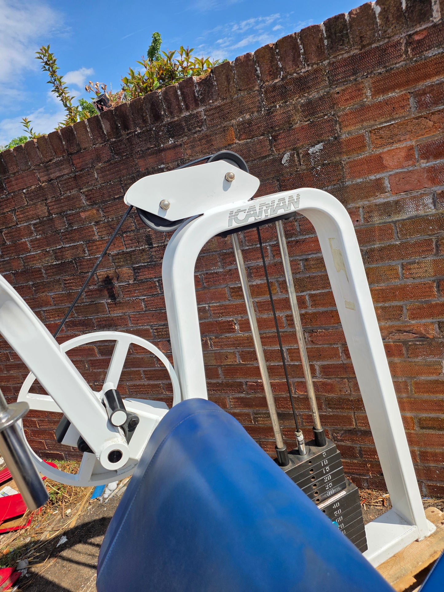 Precor Icarian Cross Cam Tricep Extension Machine Commercial Gym Equipment