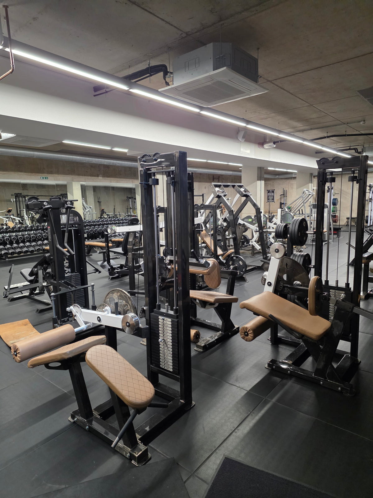 X3 Watson Leg Extension, Seated Hamstring Curl & Lying Hamstring Curl Machines