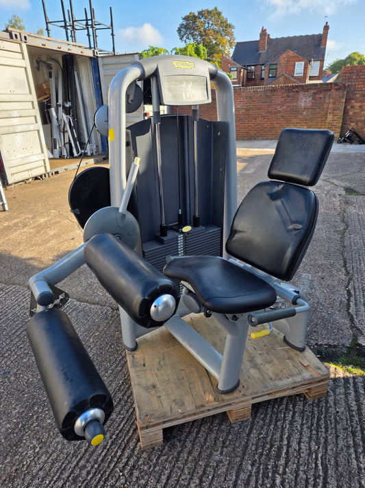 Technogym Hamstring Curl Machine Commercial Gym Equipment